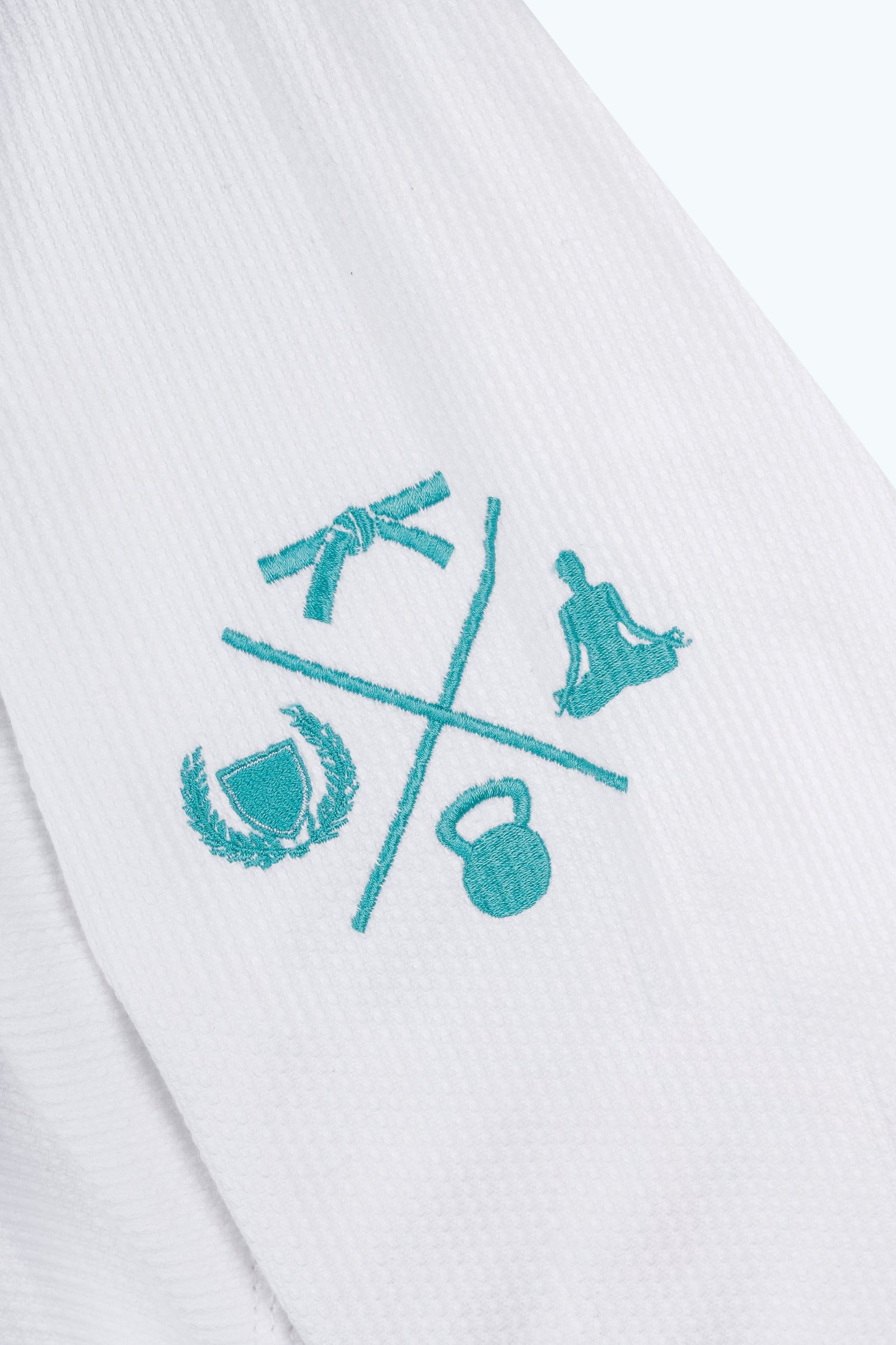 Knots & Collar - BJJ Gi (White)