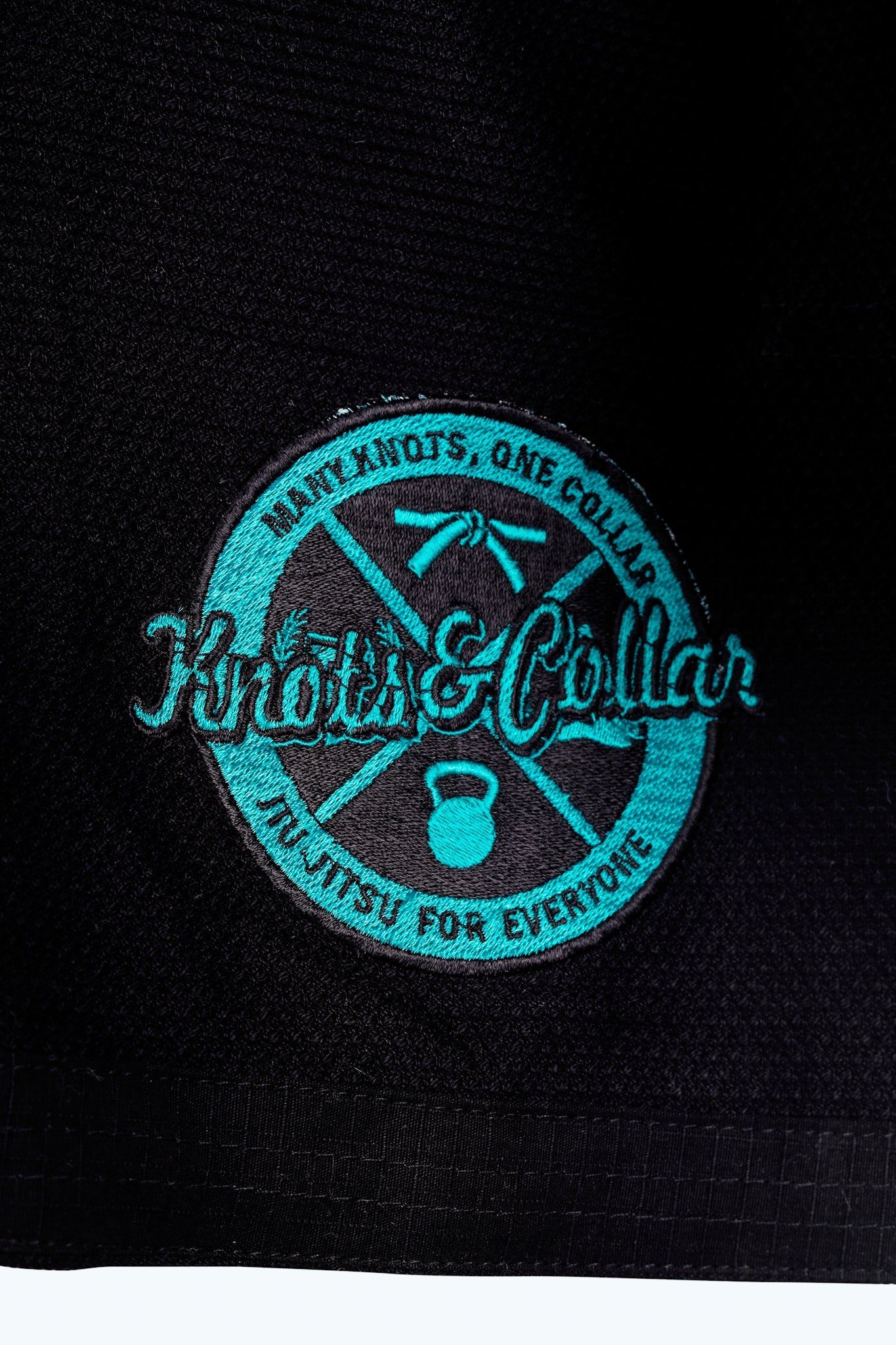 Knots & Collar - BJJ Gi (Black)