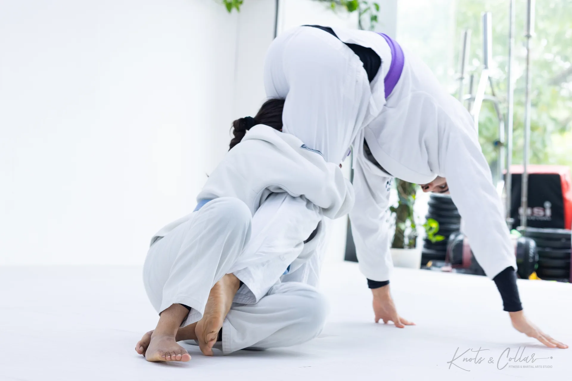 Brazilian Jiu-Jitsu training at Knots & Collar, Defence Colony, New Delhi