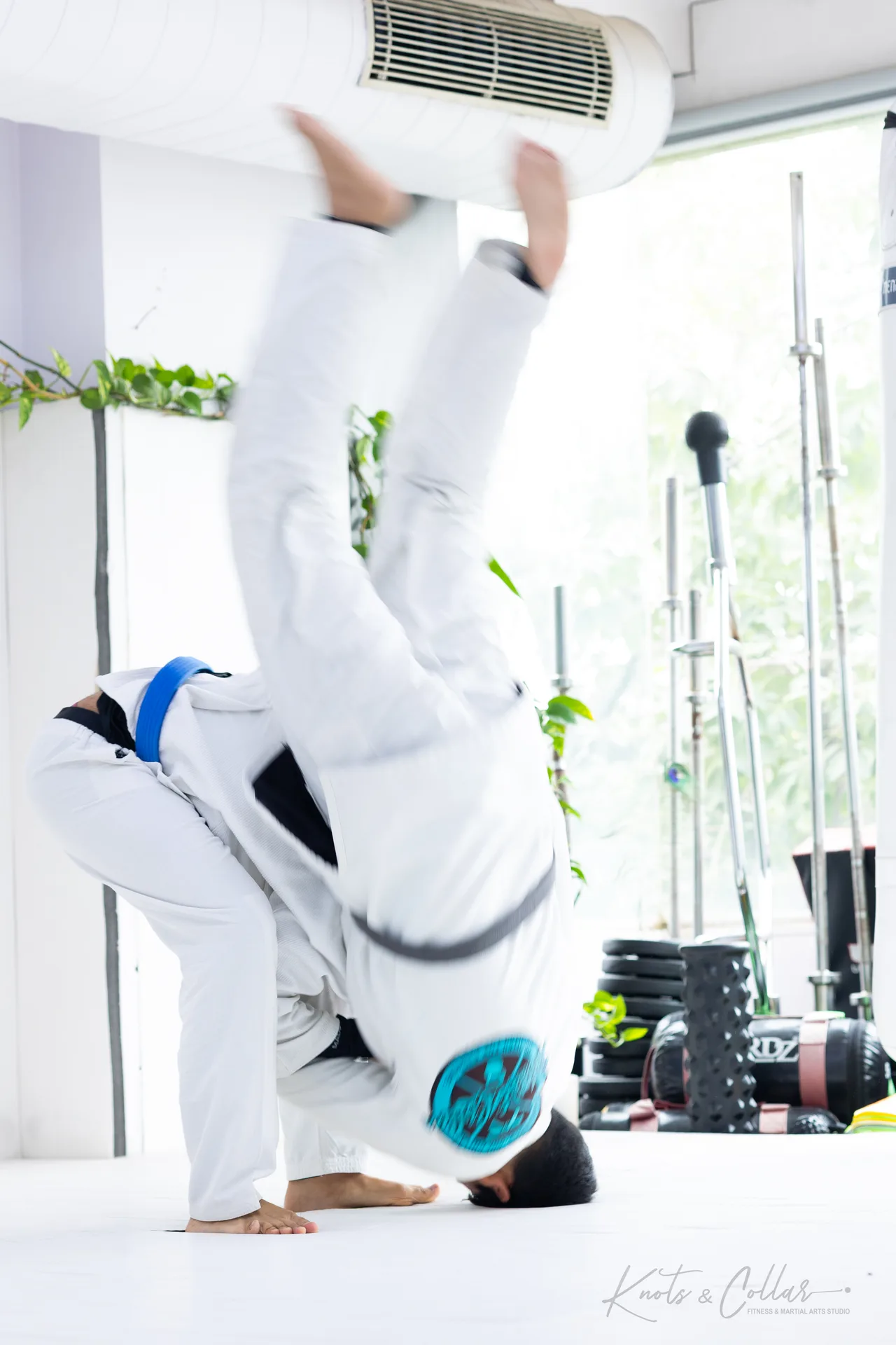 Brazilian Jiu-Jitsu training at Knots & Collar, Defence Colony, New Delhi