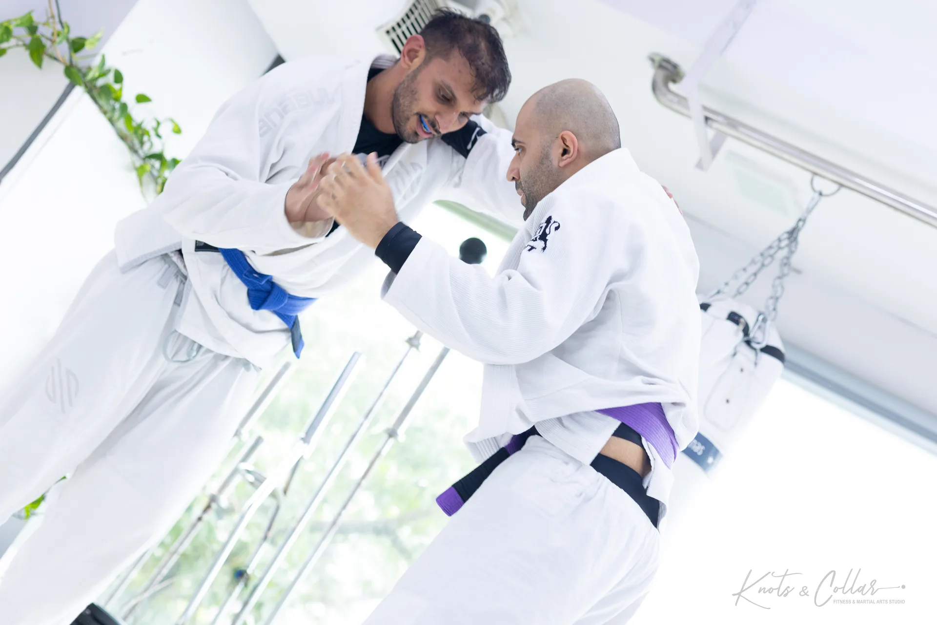 Brazilian Jiu-Jitsu training at Knots & Collar, Defence Colony, New Delhi