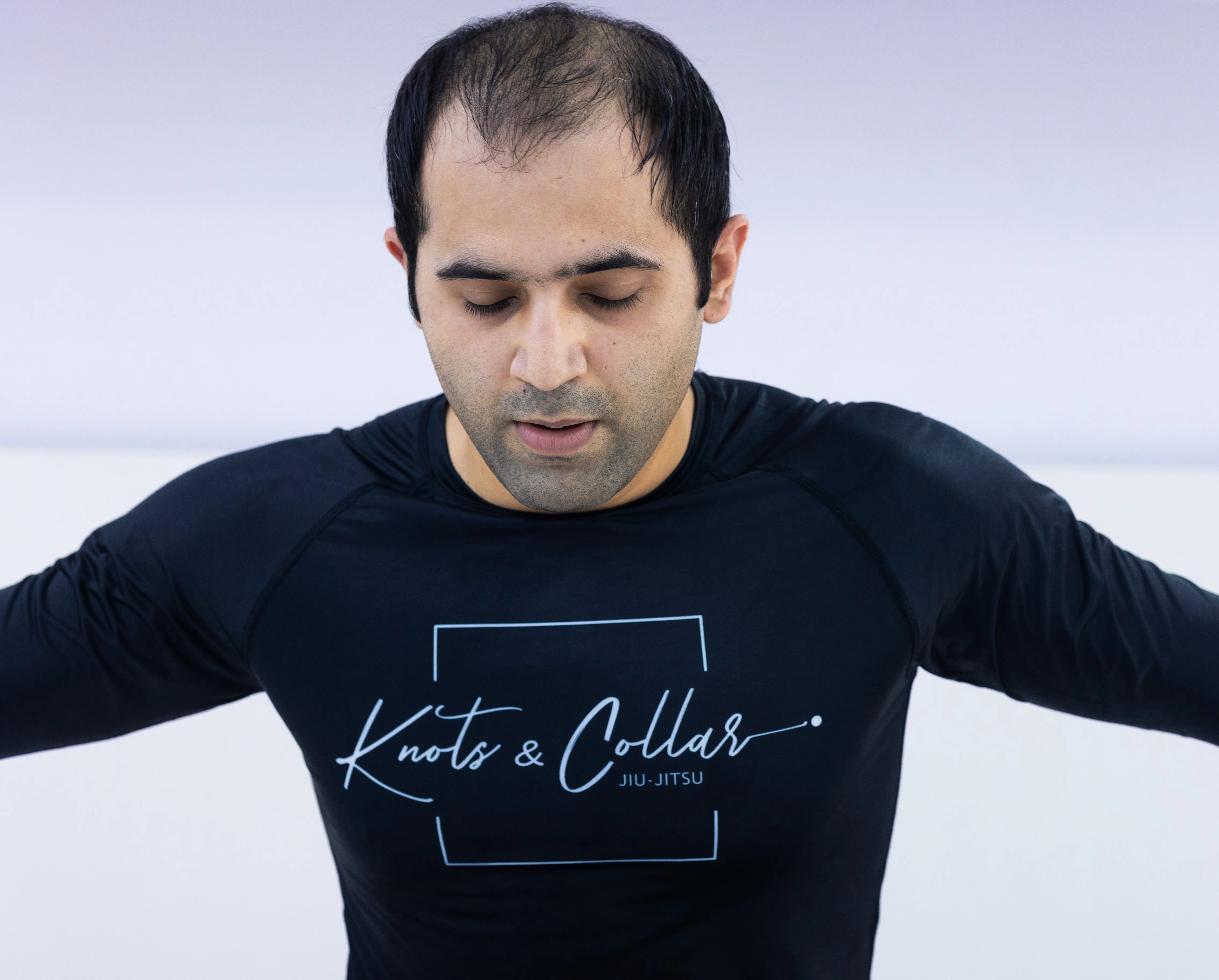 BJJ athlete at Knots & Collar, trained through jiu-jitsu-based fitness conditioning