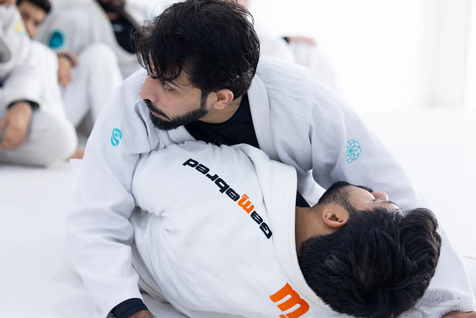 A jiu-jitsu session at Knots & Collar, Defence Colony, New Delhi