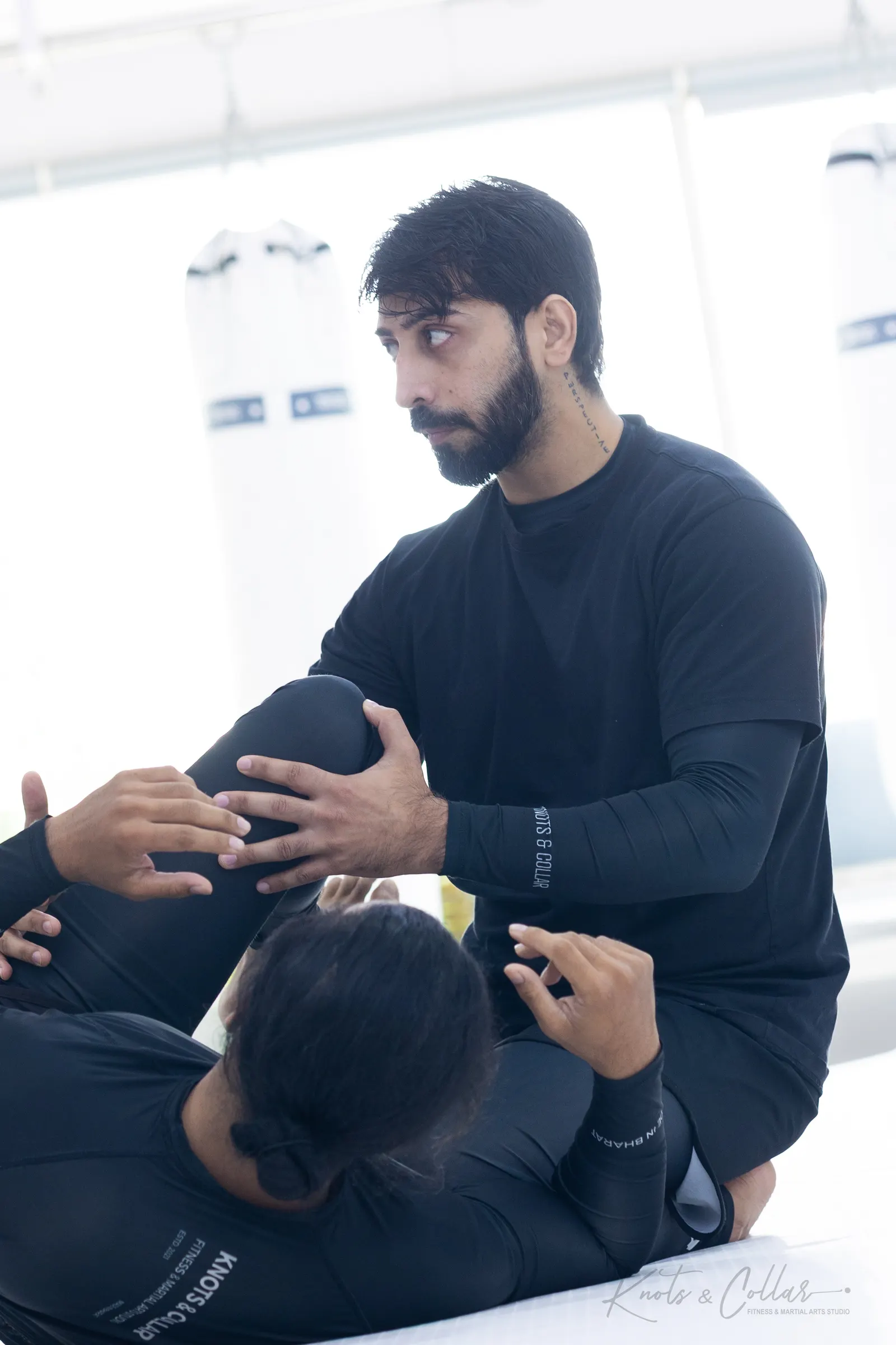Brazilian Jiu-Jitsu training at Knots & Collar, Defence Colony, New Delhi