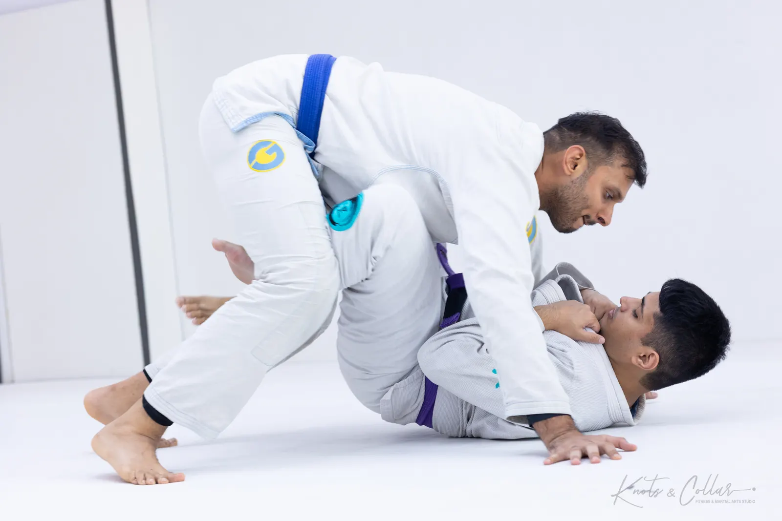 A Brazilian Jiu-Jitsu class at Knots & Collar, Defence Colony, New Delhi