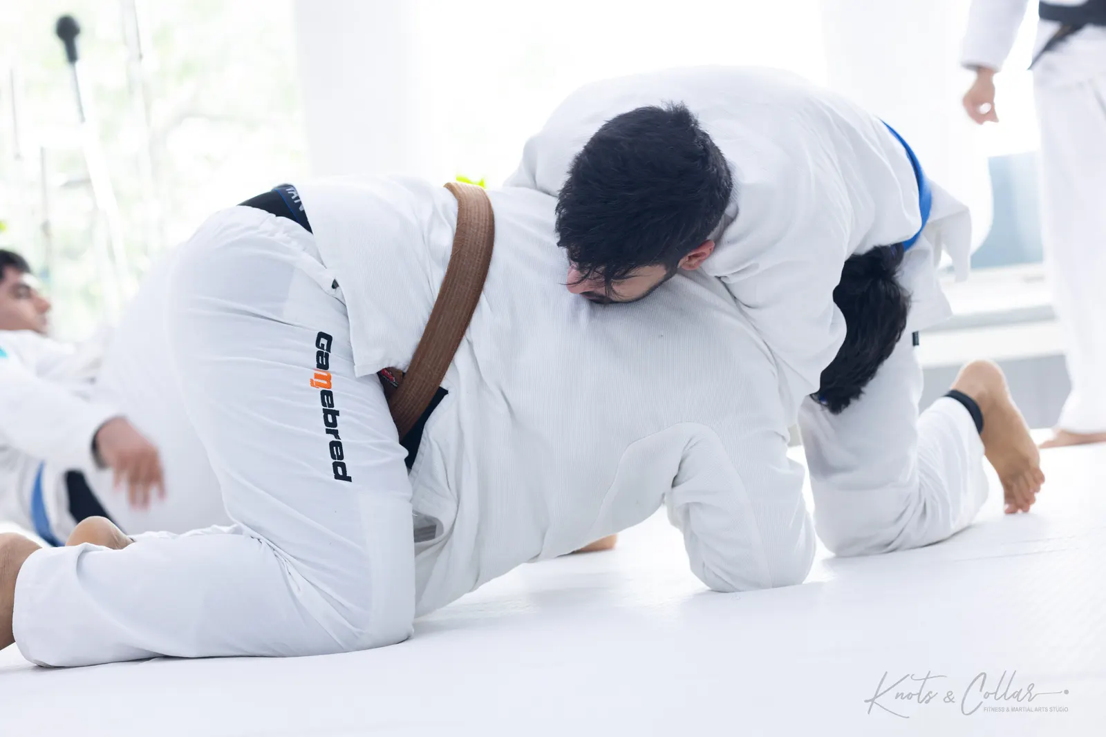A jiu-jitsu session at Knots & Collar, Defence Colony, New Delhi