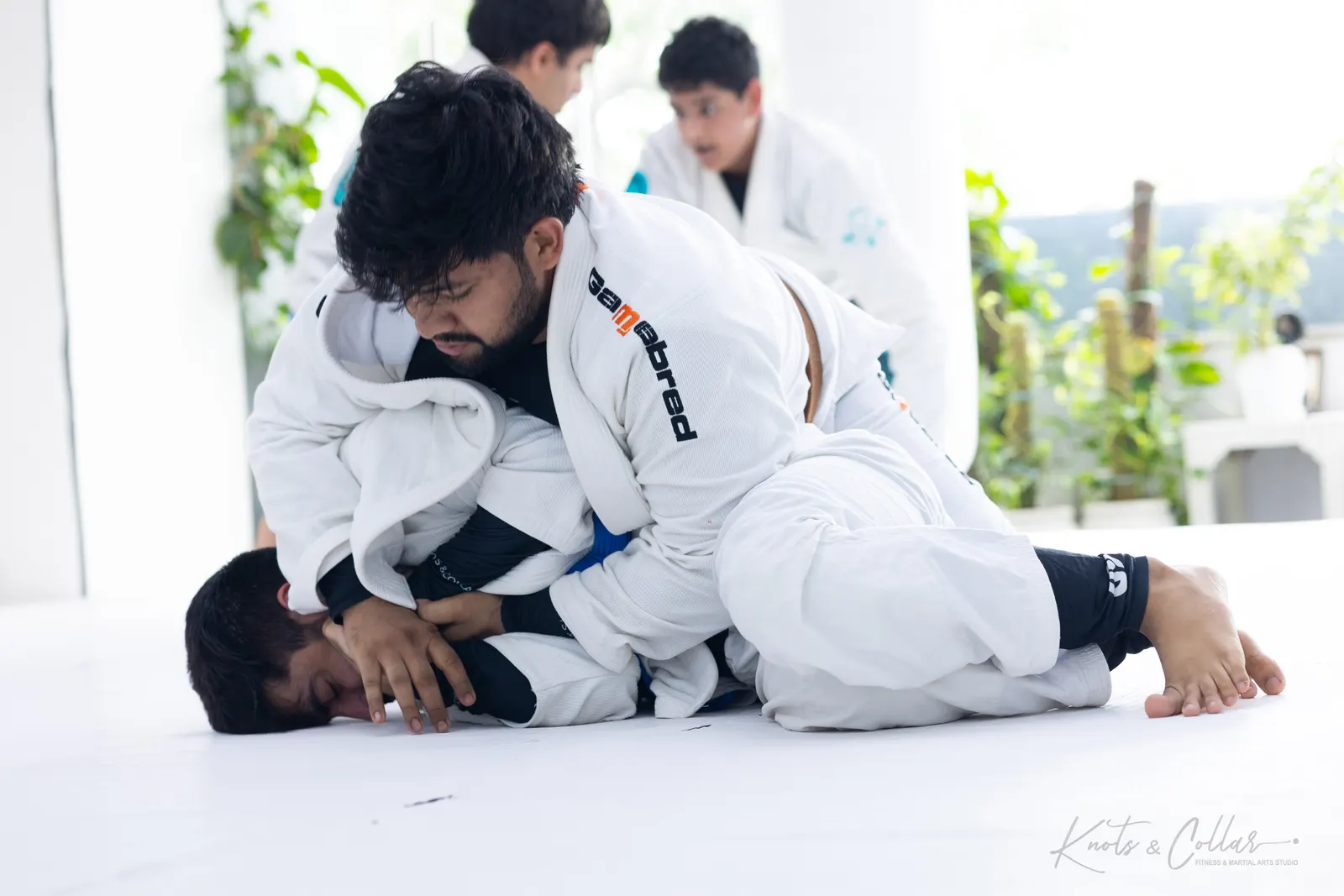 A Brazilian Jiu-Jitsu class at Knots & Collar, Defence Colony, New Delhi