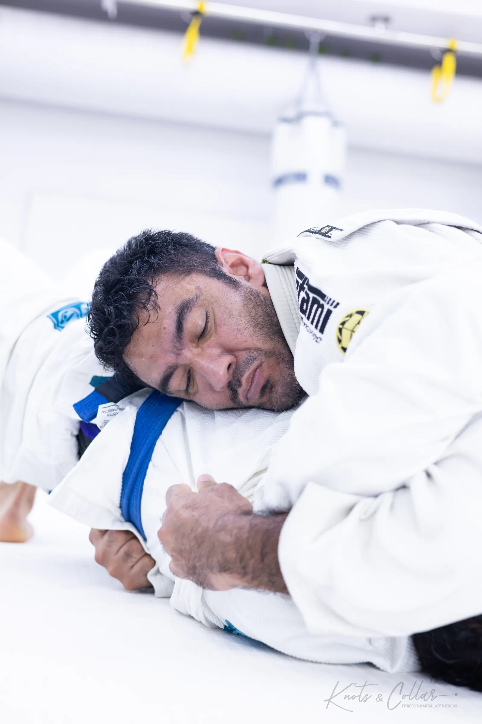 A jiu-jitsu session at Knots & Collar, Defence Colony, New Delhi
