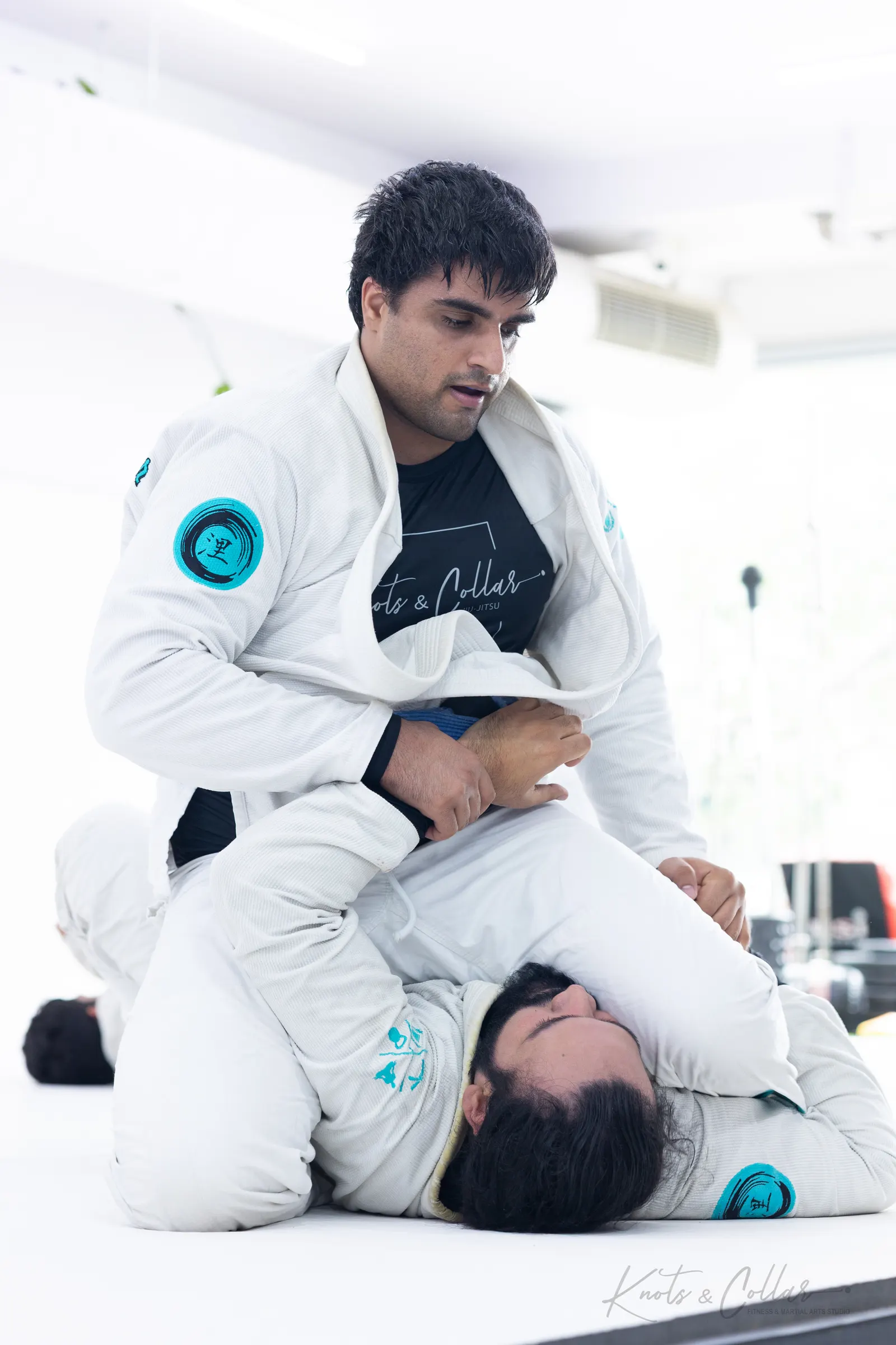 A Brazilian Jiu-Jitsu class at Knots & Collar, Defence Colony, New Delhi