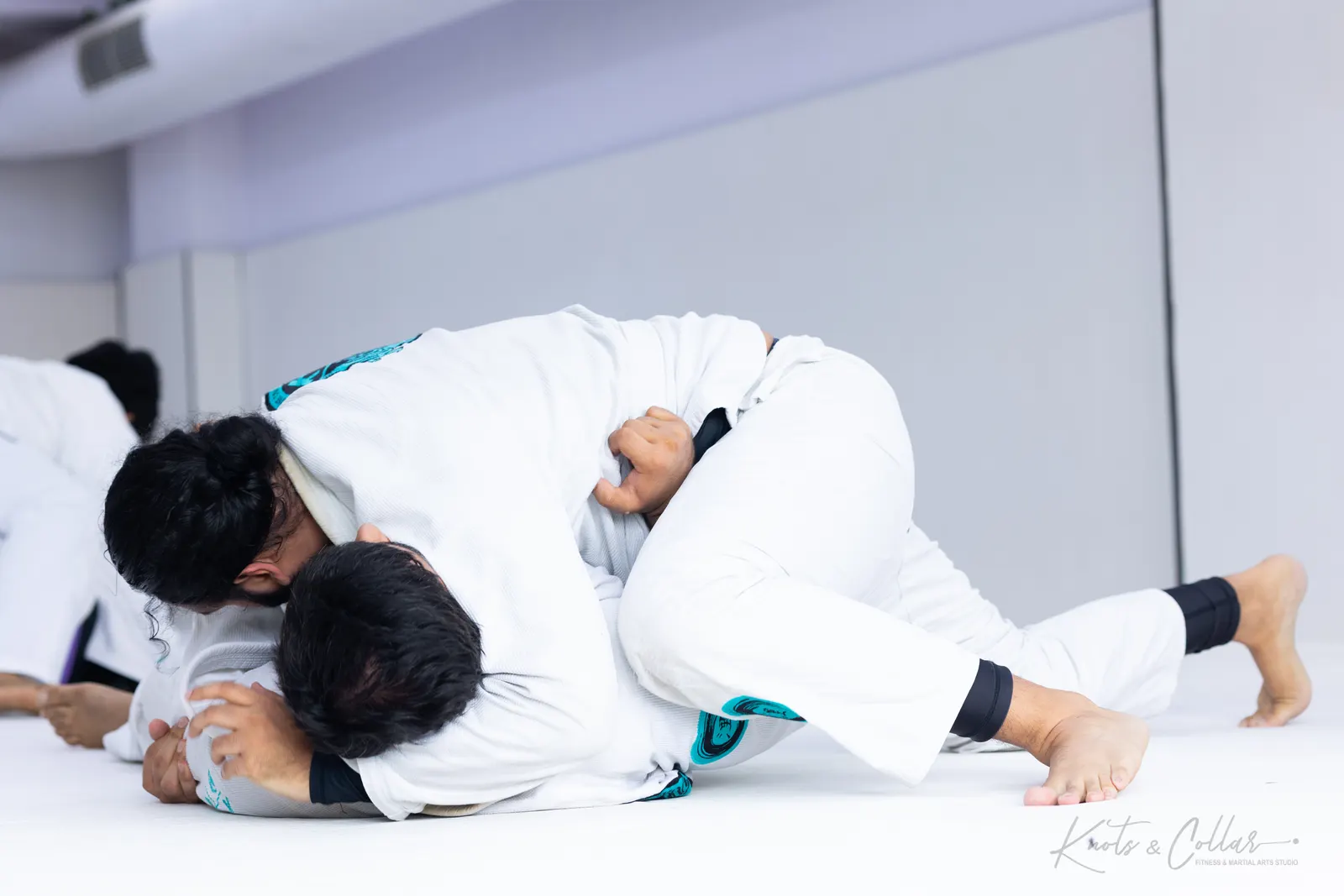 On the mat at Knots & Collar, the Brazilian Jiu-Jitsu studio in Defence Colony, New Delhi