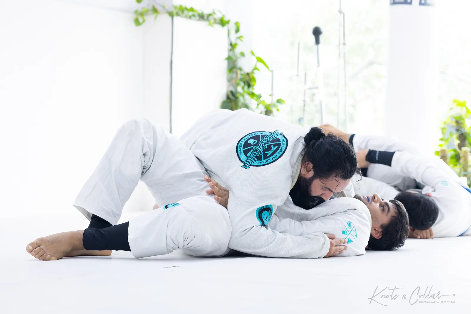 A Brazilian Jiu-Jitsu class at Knots & Collar, Defence Colony, New Delhi