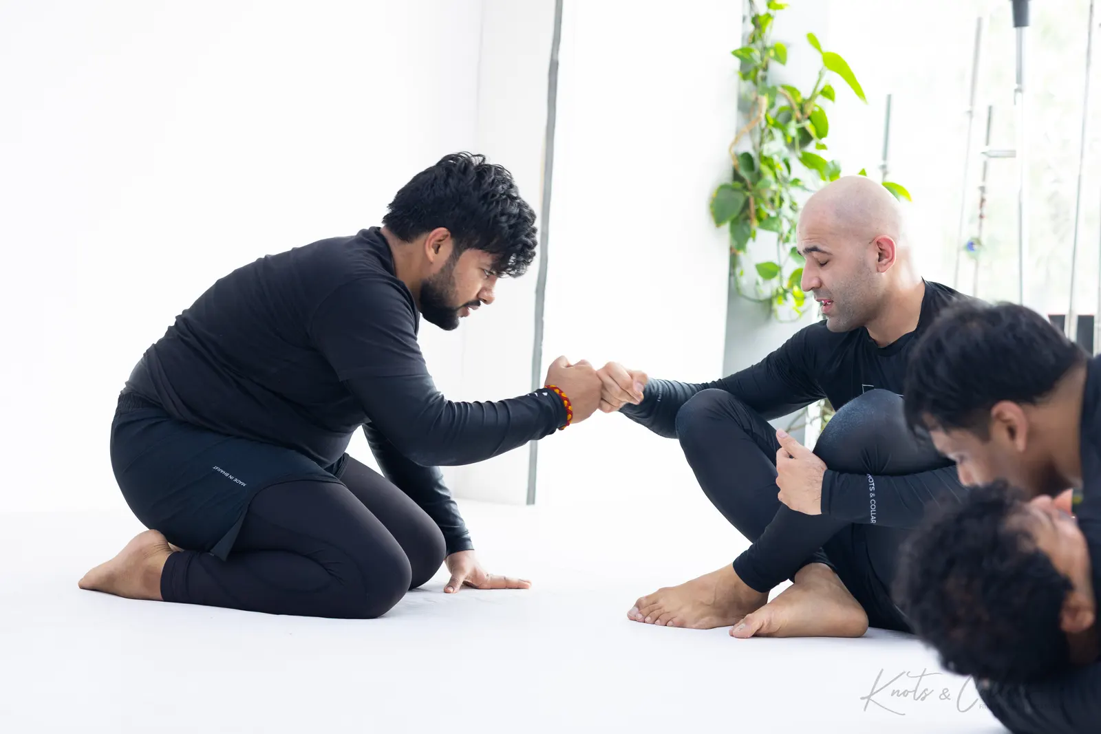 A jiu-jitsu session at Knots & Collar, Defence Colony, New Delhi