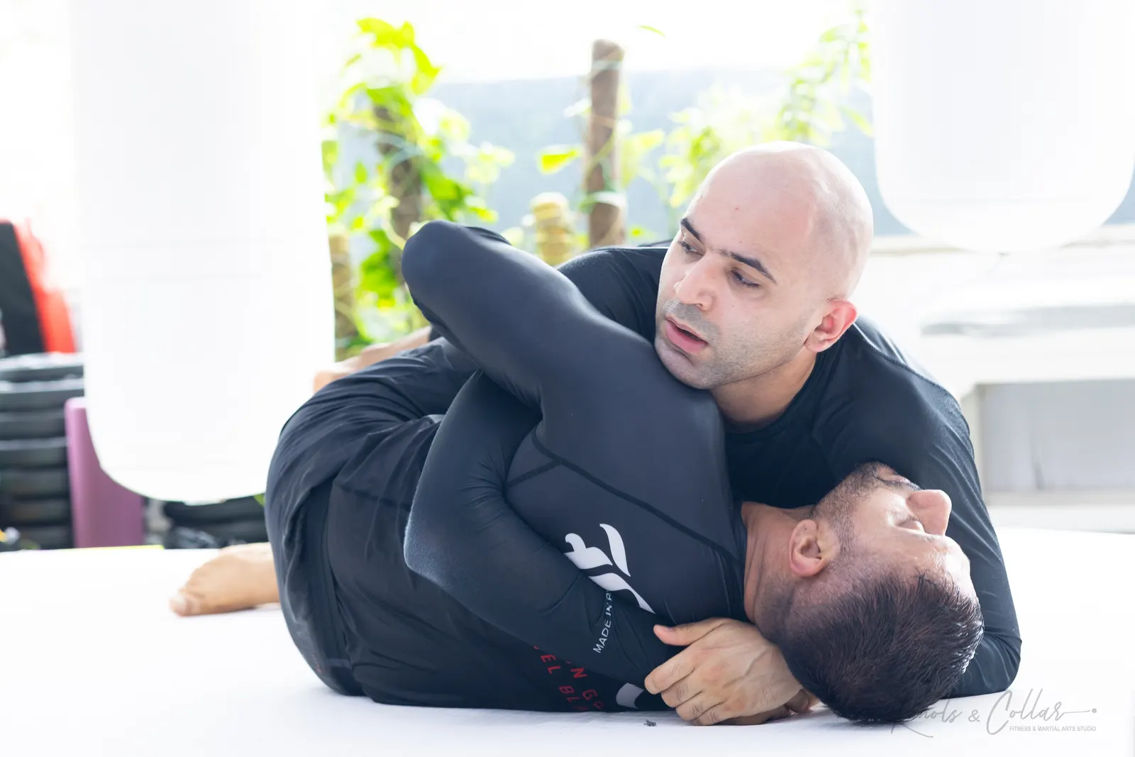 On the mat at Knots & Collar, the Brazilian Jiu-Jitsu studio in Defence Colony, New Delhi