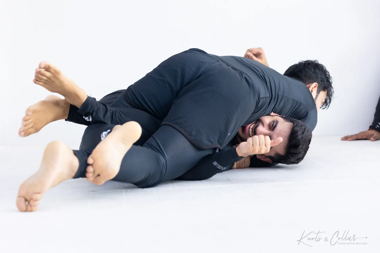 A Brazilian Jiu-Jitsu class at Knots & Collar, Defence Colony, New Delhi