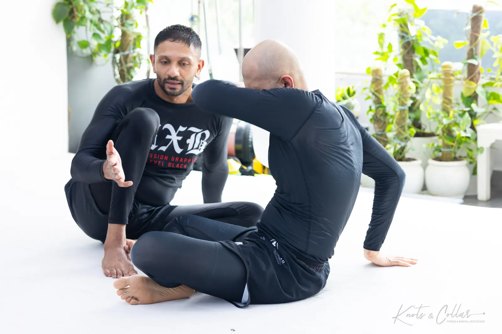 Grappling training at Knots & Collar, Defence Colony, New Delhi