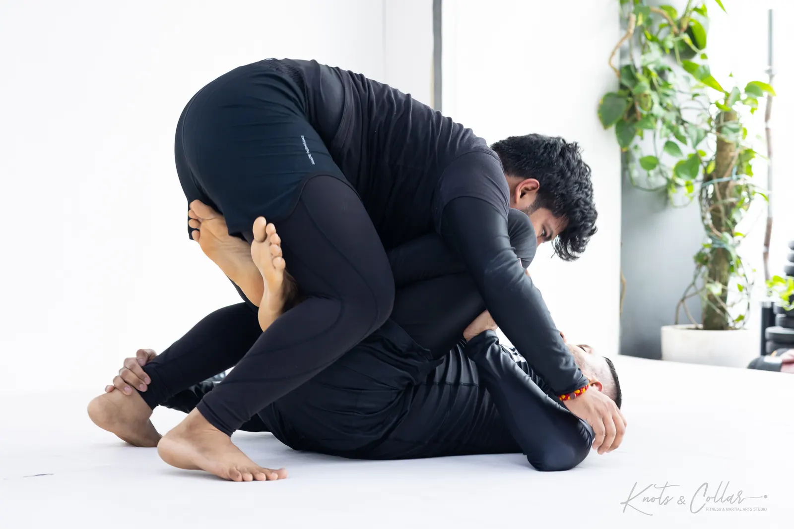 A Brazilian Jiu-Jitsu class at Knots & Collar, Defence Colony, New Delhi