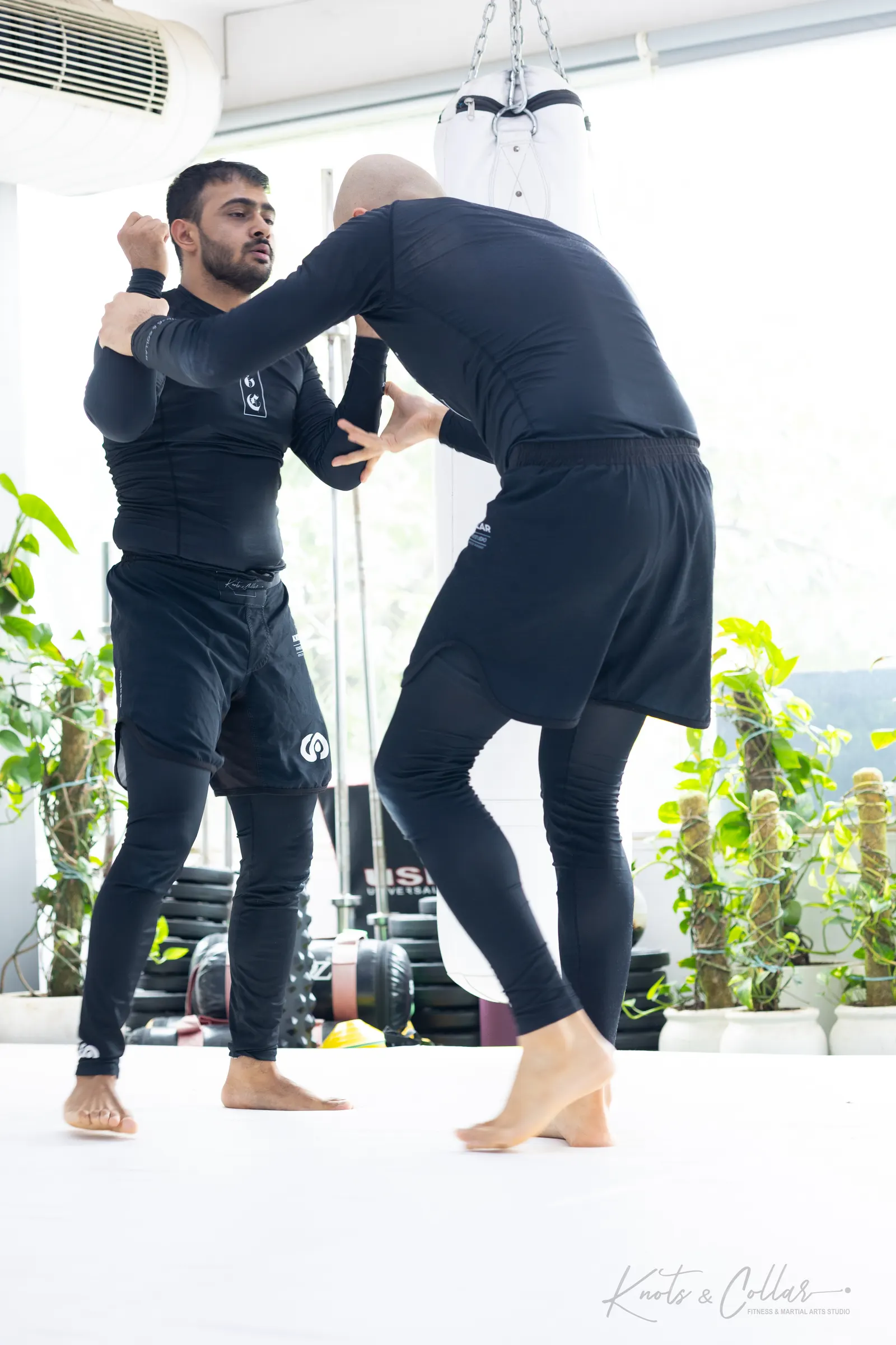Grappling training at Knots & Collar, Defence Colony, New Delhi