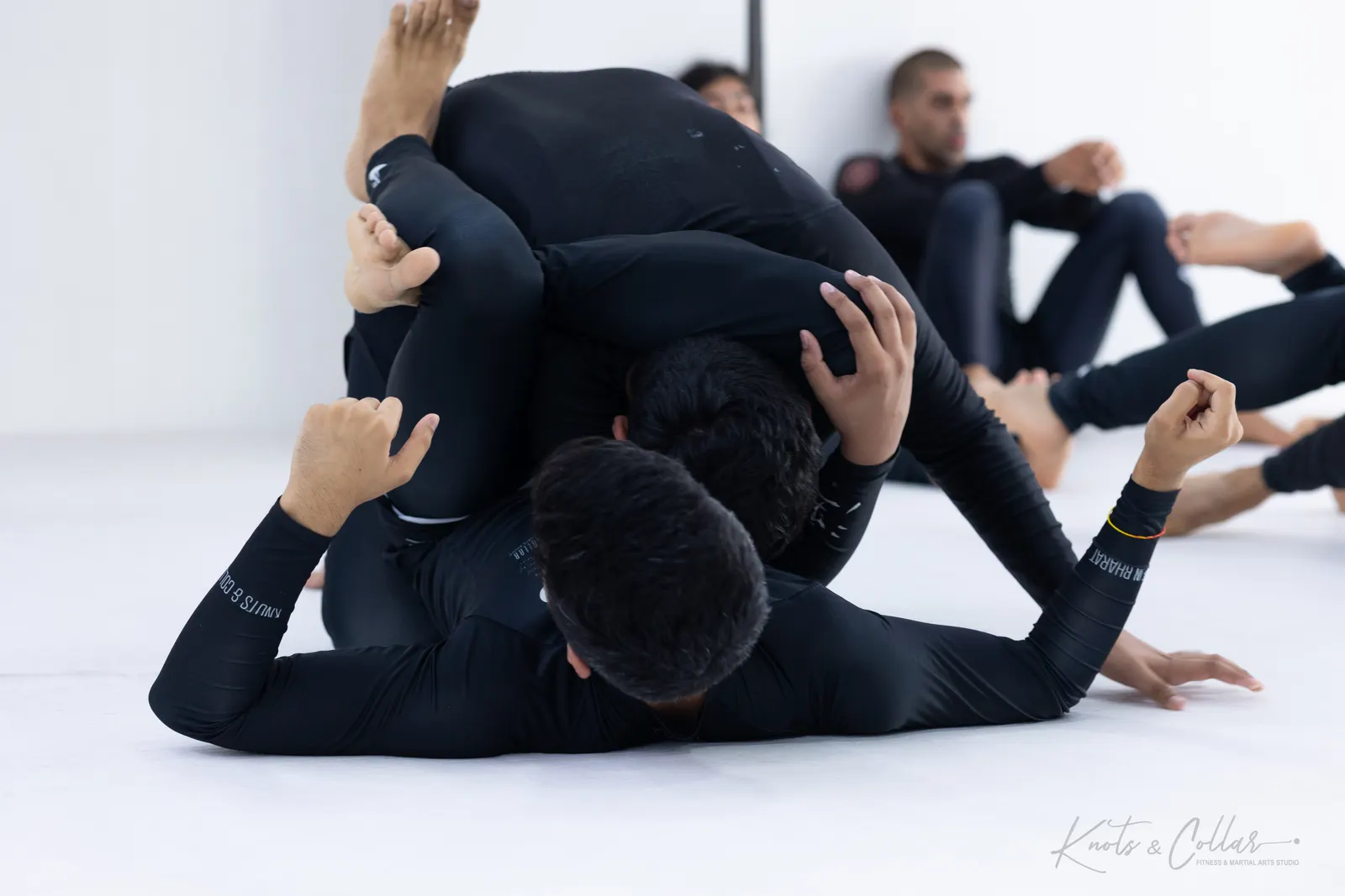 A Brazilian Jiu-Jitsu class at Knots & Collar, Defence Colony, New Delhi