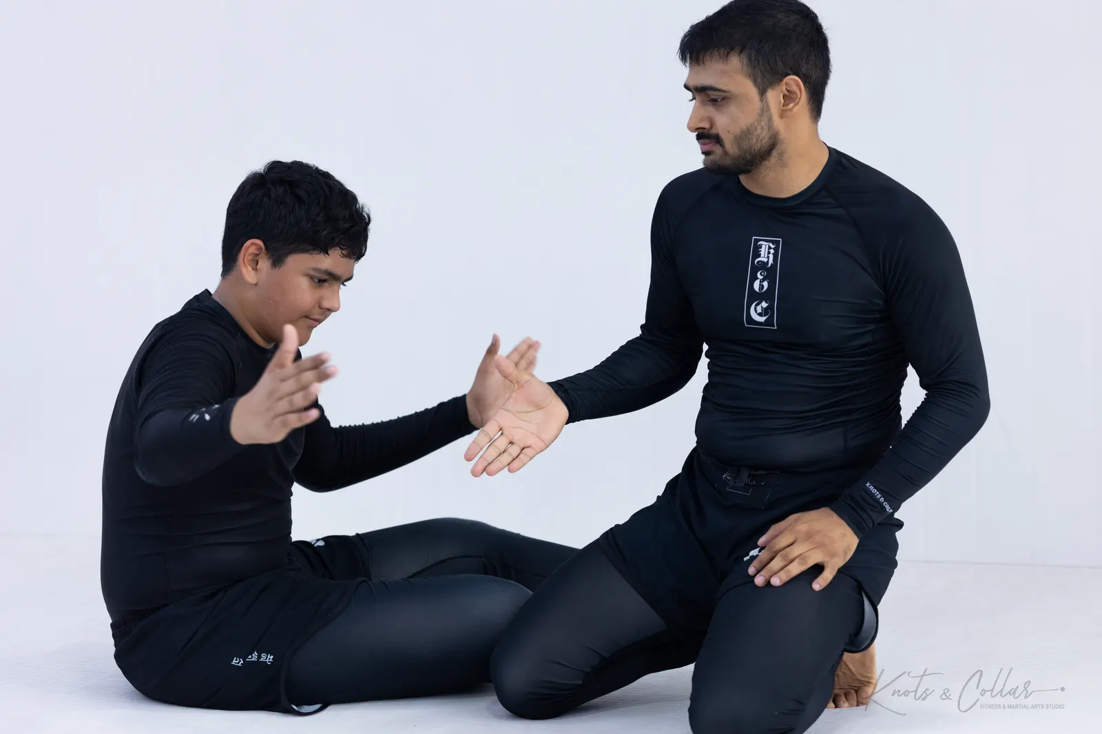 Grappling training at Knots & Collar, Defence Colony, New Delhi