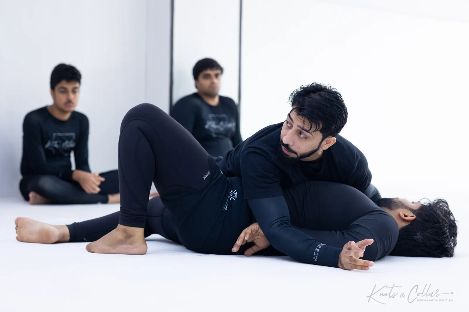 A Brazilian Jiu-Jitsu class at Knots & Collar, Defence Colony, New Delhi