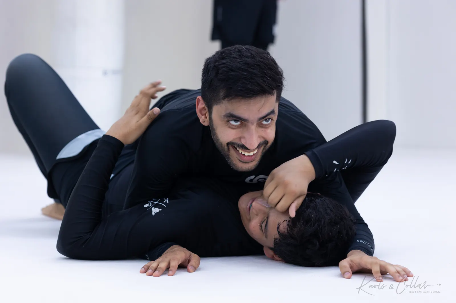 A Brazilian Jiu-Jitsu class at Knots & Collar, Defence Colony, New Delhi