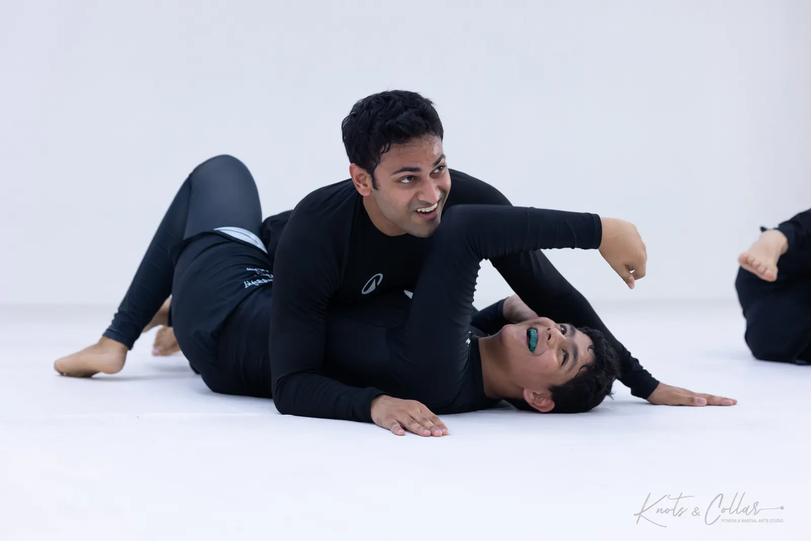 A Brazilian Jiu-Jitsu class at Knots & Collar, Defence Colony, New Delhi