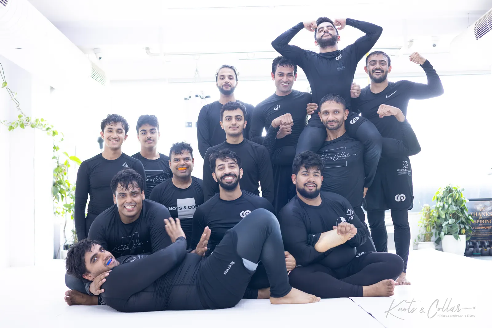 A Brazilian Jiu-Jitsu class at Knots & Collar, Defence Colony, New Delhi