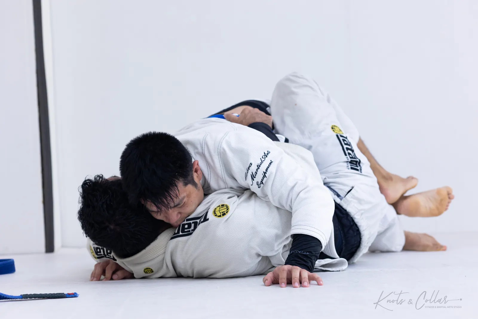 On the mat at Knots & Collar, the Brazilian Jiu-Jitsu studio in Defence Colony, New Delhi