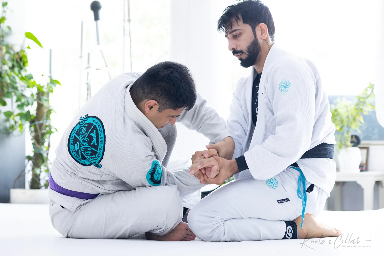 Brazilian Jiu-Jitsu training at Knots & Collar, Defence Colony, New Delhi
