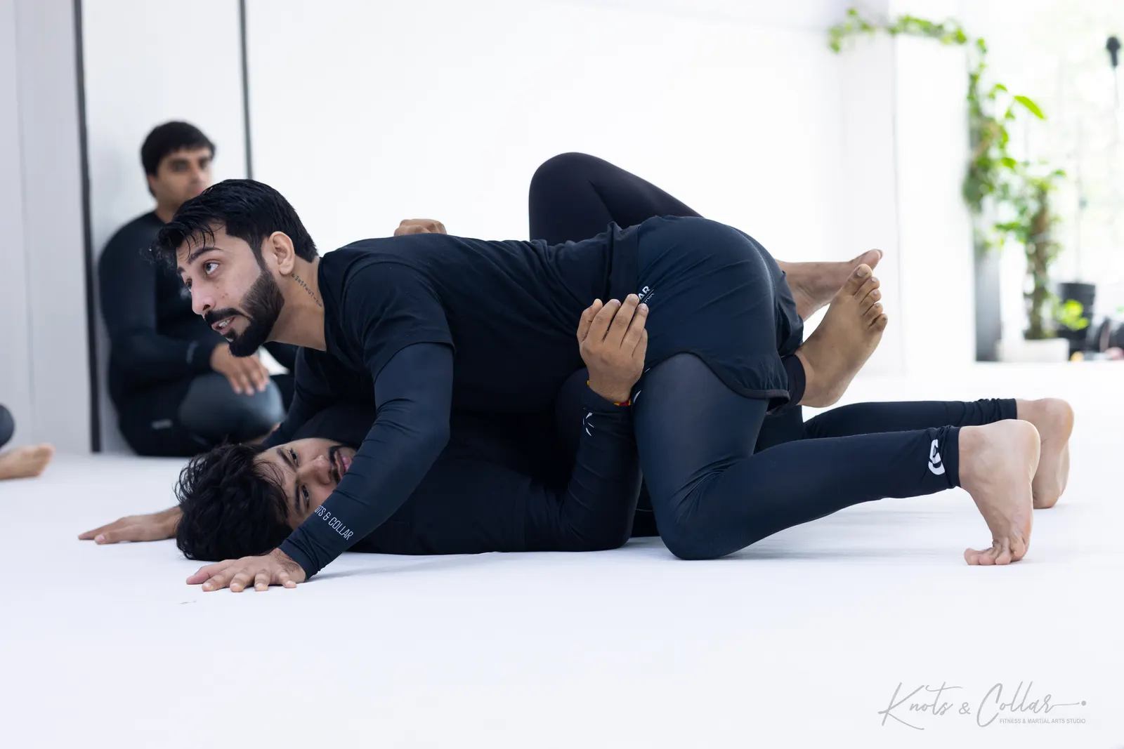 A Brazilian Jiu-Jitsu class at Knots & Collar, Defence Colony, New Delhi