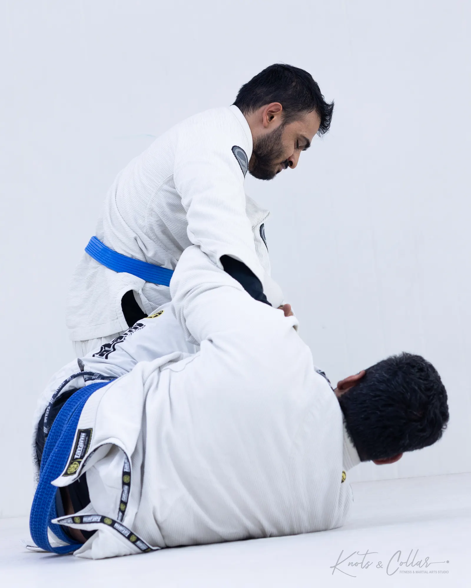 A Brazilian Jiu-Jitsu class at Knots & Collar, Defence Colony, New Delhi