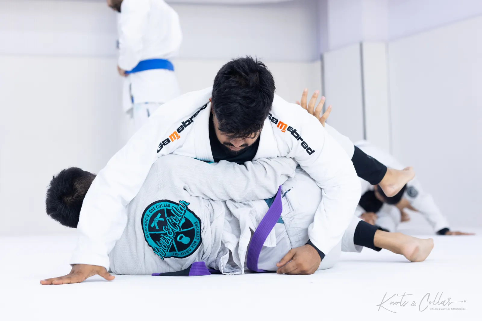 On the mat at Knots & Collar, the Brazilian Jiu-Jitsu studio in Defence Colony, New Delhi