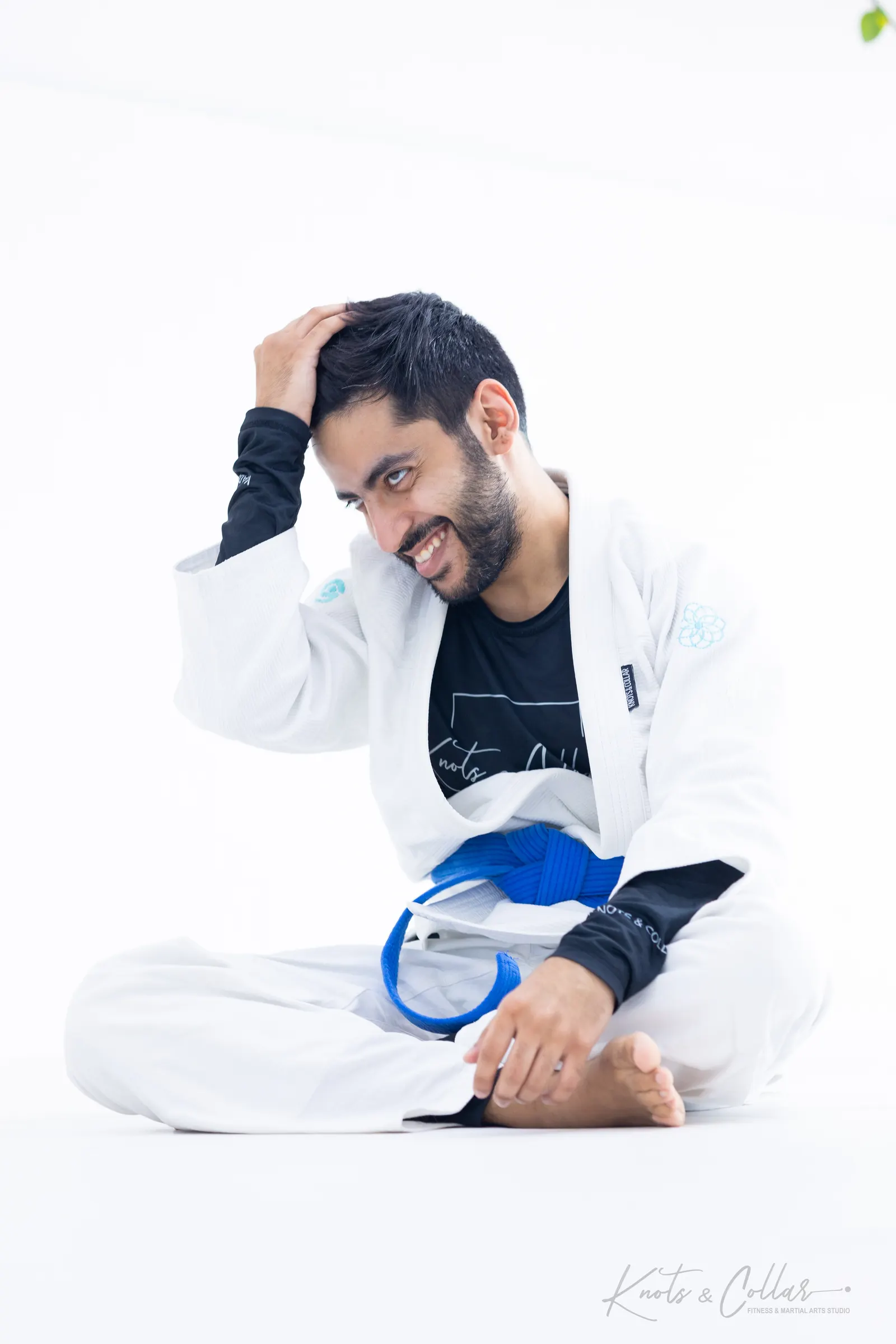 A jiu-jitsu session at Knots & Collar, Defence Colony, New Delhi
