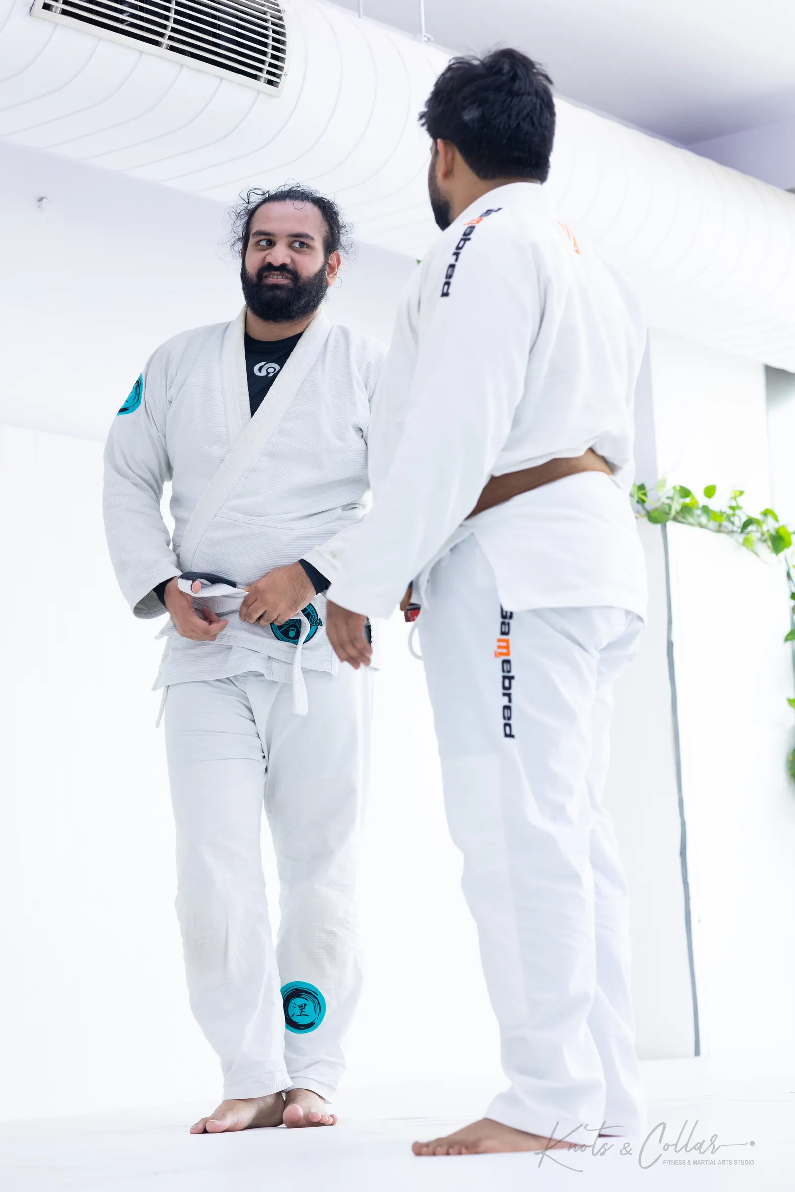 A Brazilian Jiu-Jitsu class at Knots & Collar, Defence Colony, New Delhi