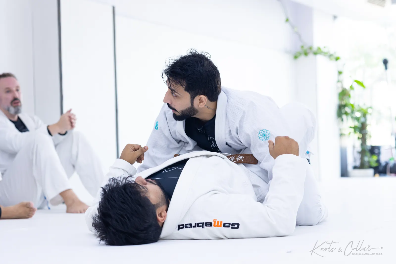 A jiu-jitsu session at Knots & Collar, Defence Colony, New Delhi