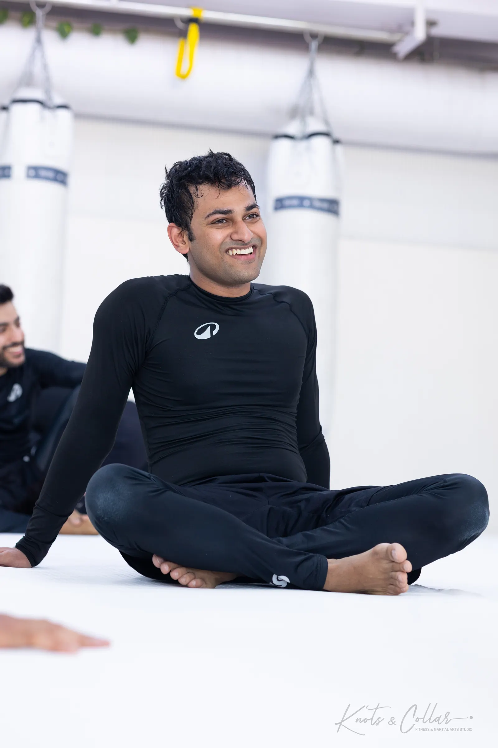 A jiu-jitsu session at Knots & Collar, Defence Colony, New Delhi