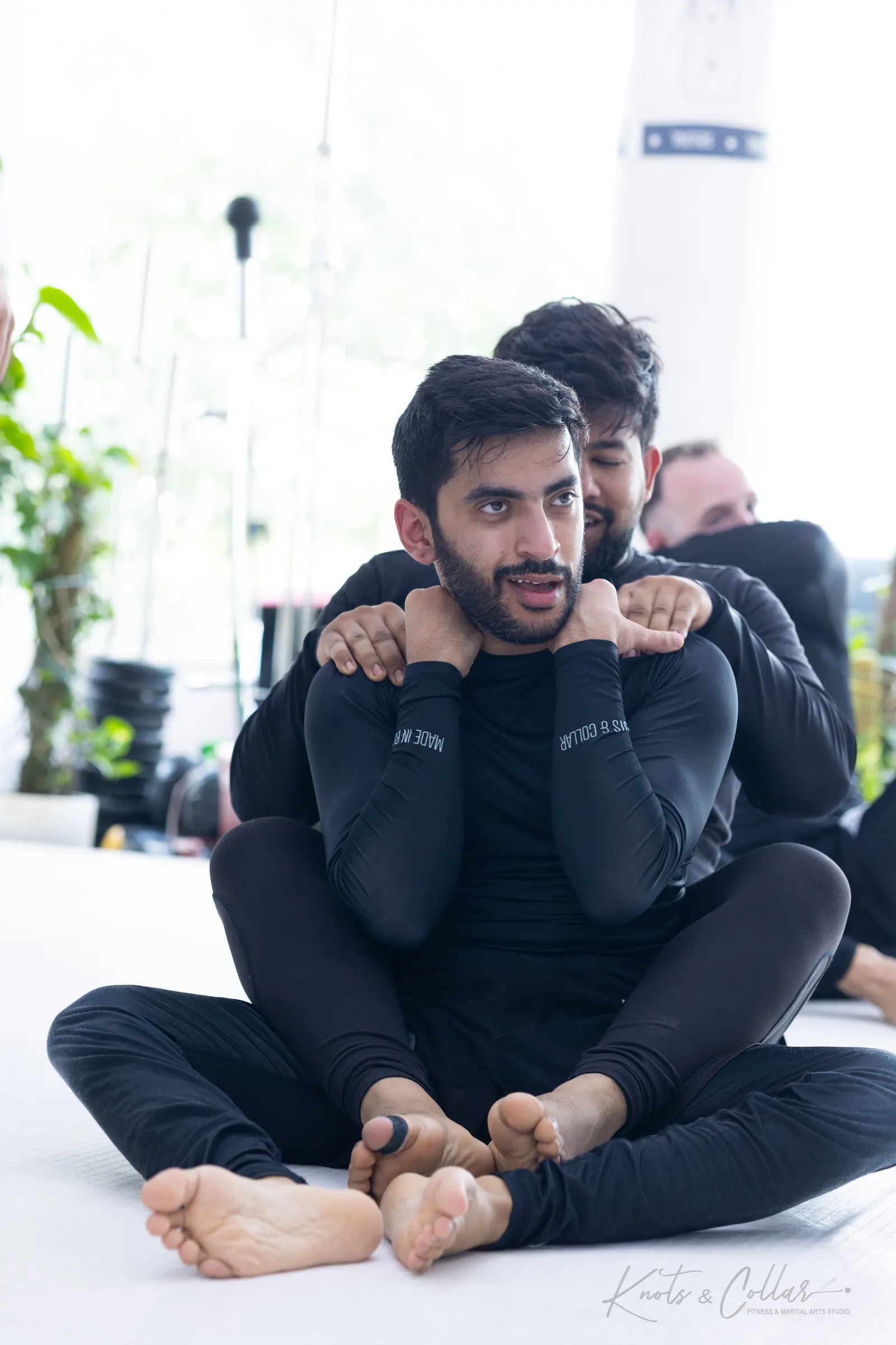 On the mat at Knots & Collar, the Brazilian Jiu-Jitsu studio in Defence Colony, New Delhi