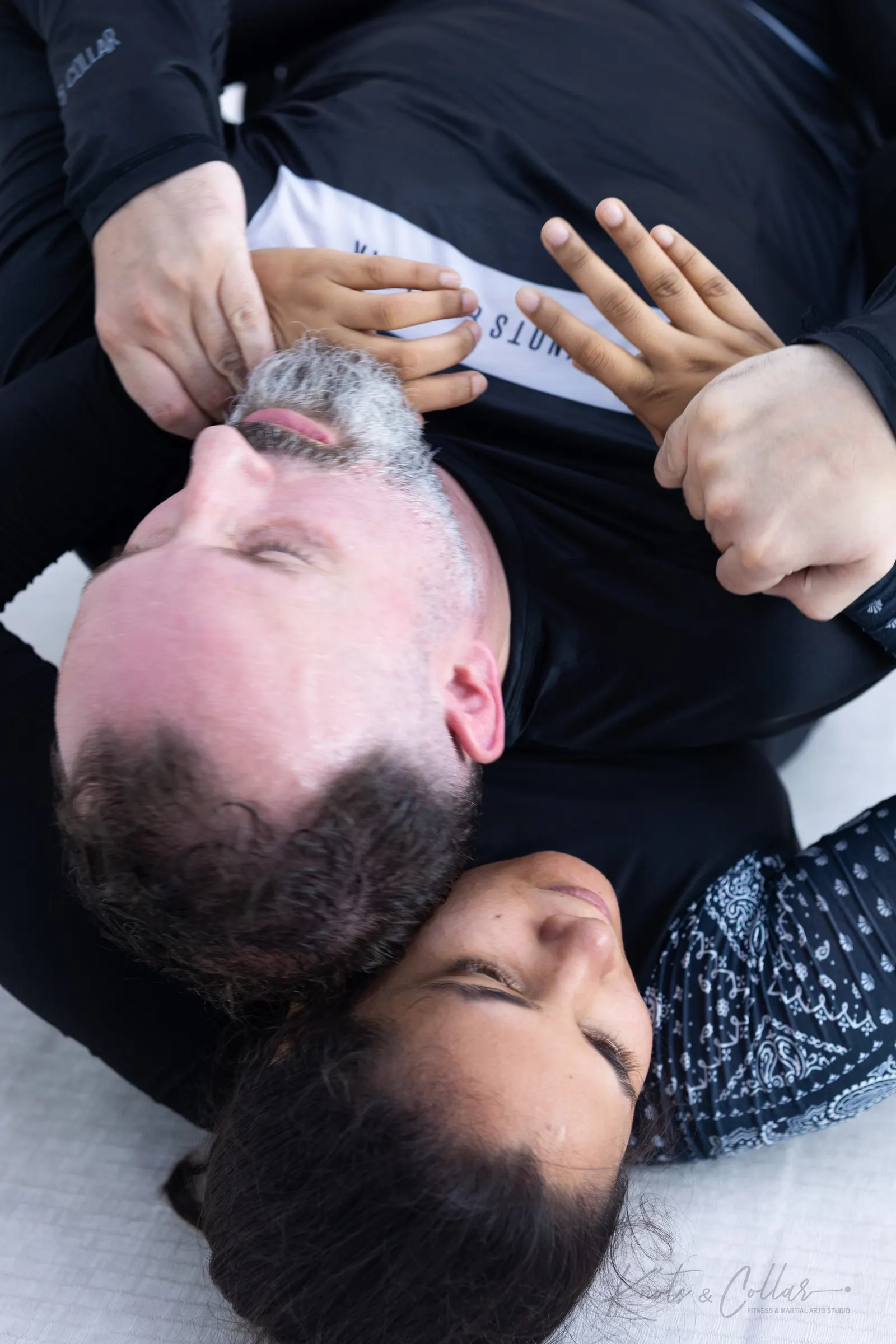 A Brazilian Jiu-Jitsu class at Knots & Collar, Defence Colony, New Delhi