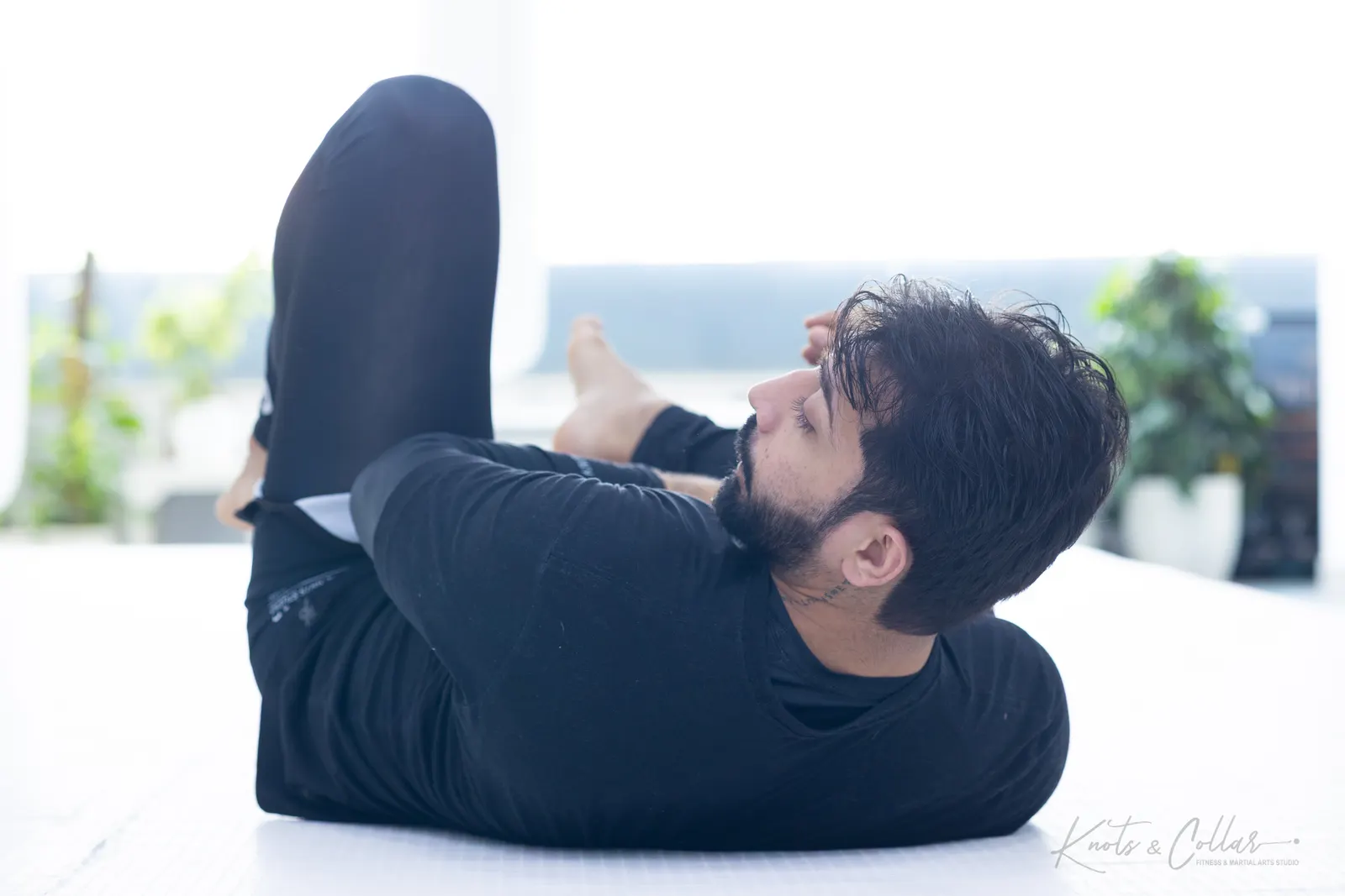 On the mat at Knots & Collar, the Brazilian Jiu-Jitsu studio in Defence Colony, New Delhi