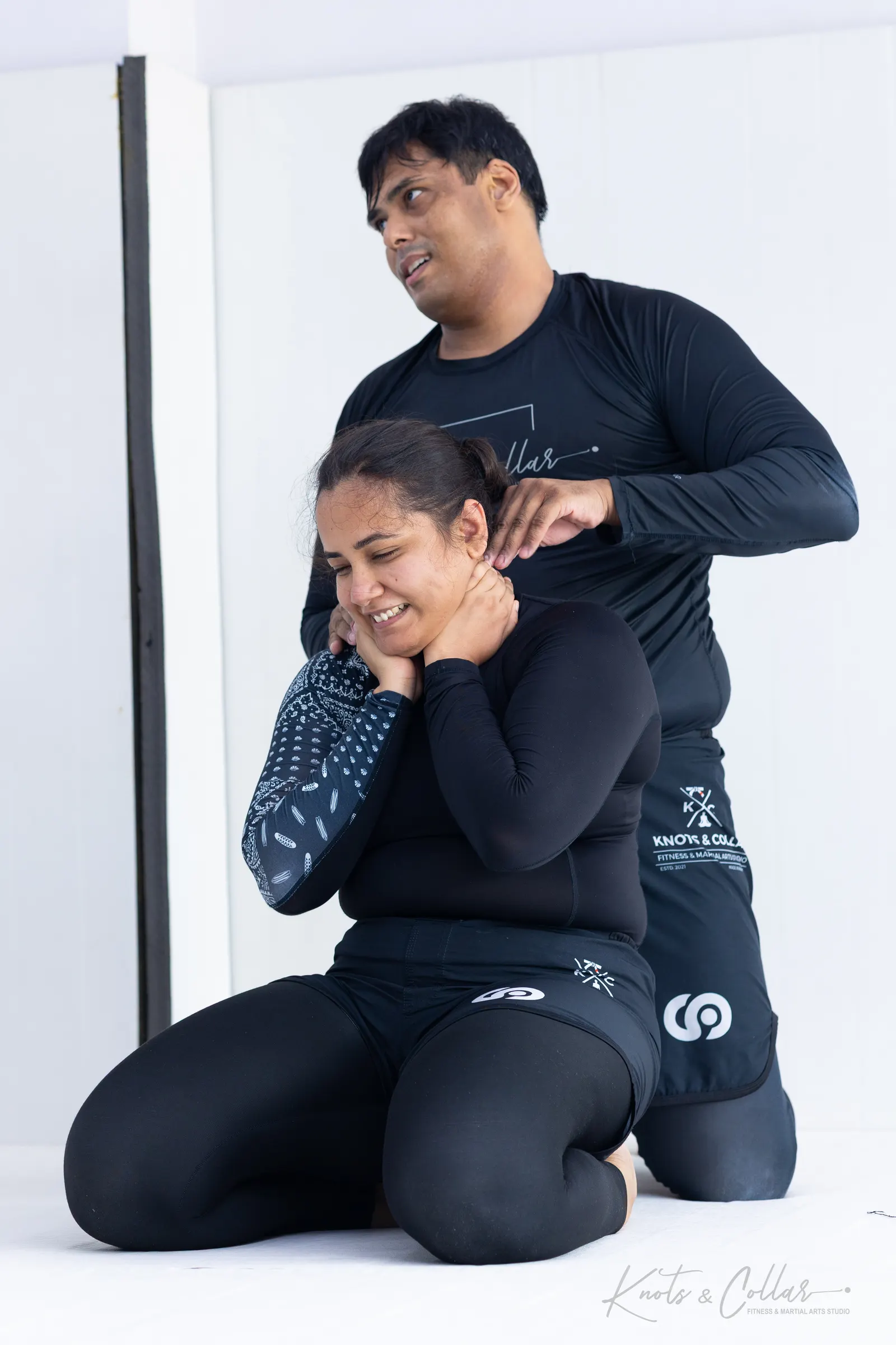 On the mat at Knots & Collar, the Brazilian Jiu-Jitsu studio in Defence Colony, New Delhi