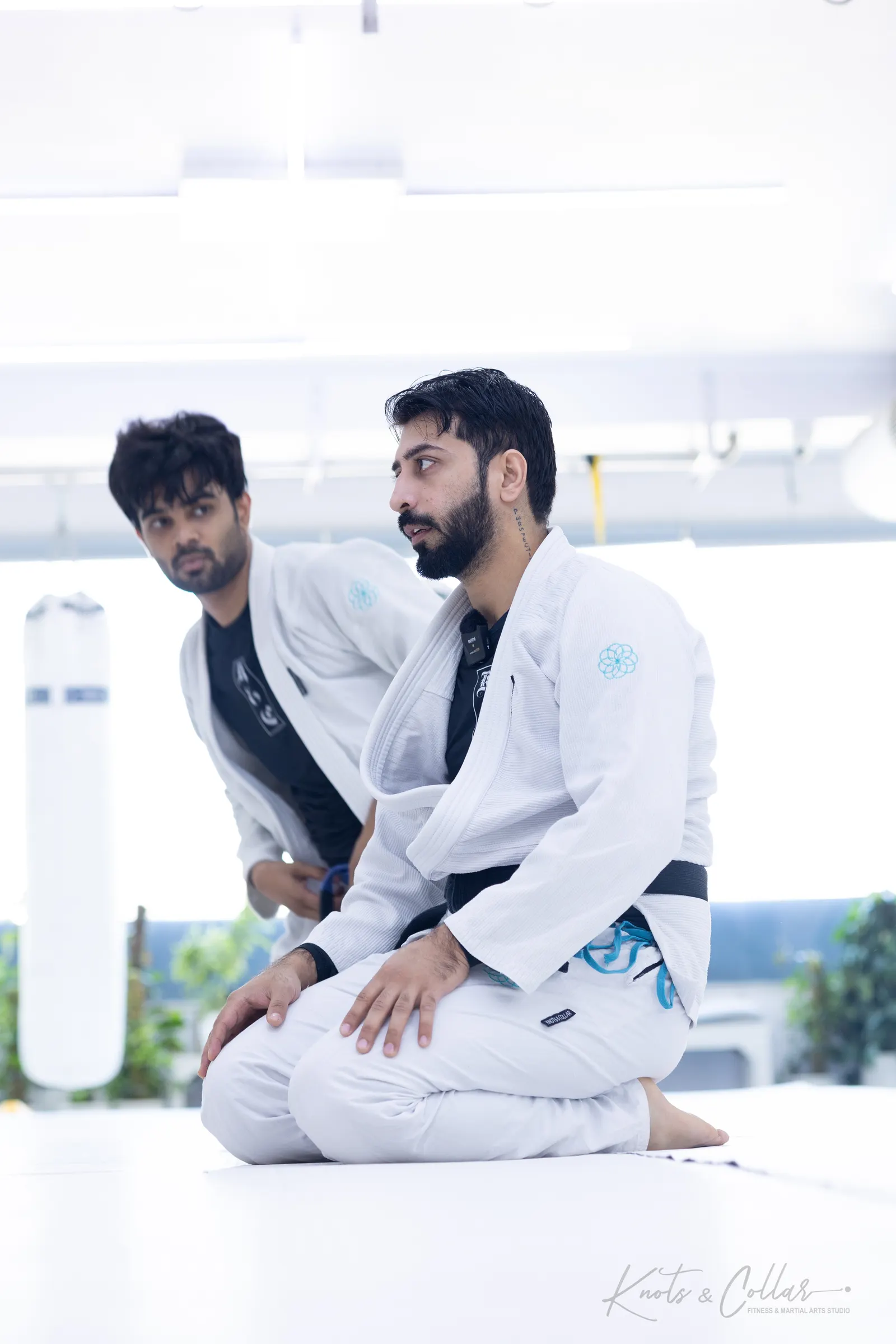 On the mat at Knots & Collar, the Brazilian Jiu-Jitsu studio in Defence Colony, New Delhi
