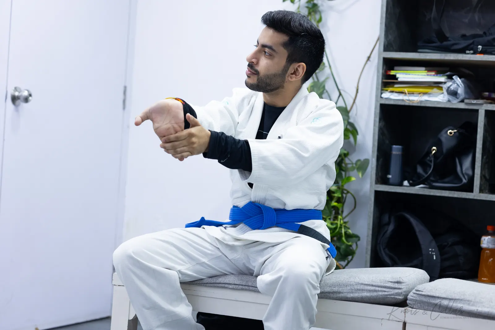 A Brazilian Jiu-Jitsu class at Knots & Collar, Defence Colony, New Delhi