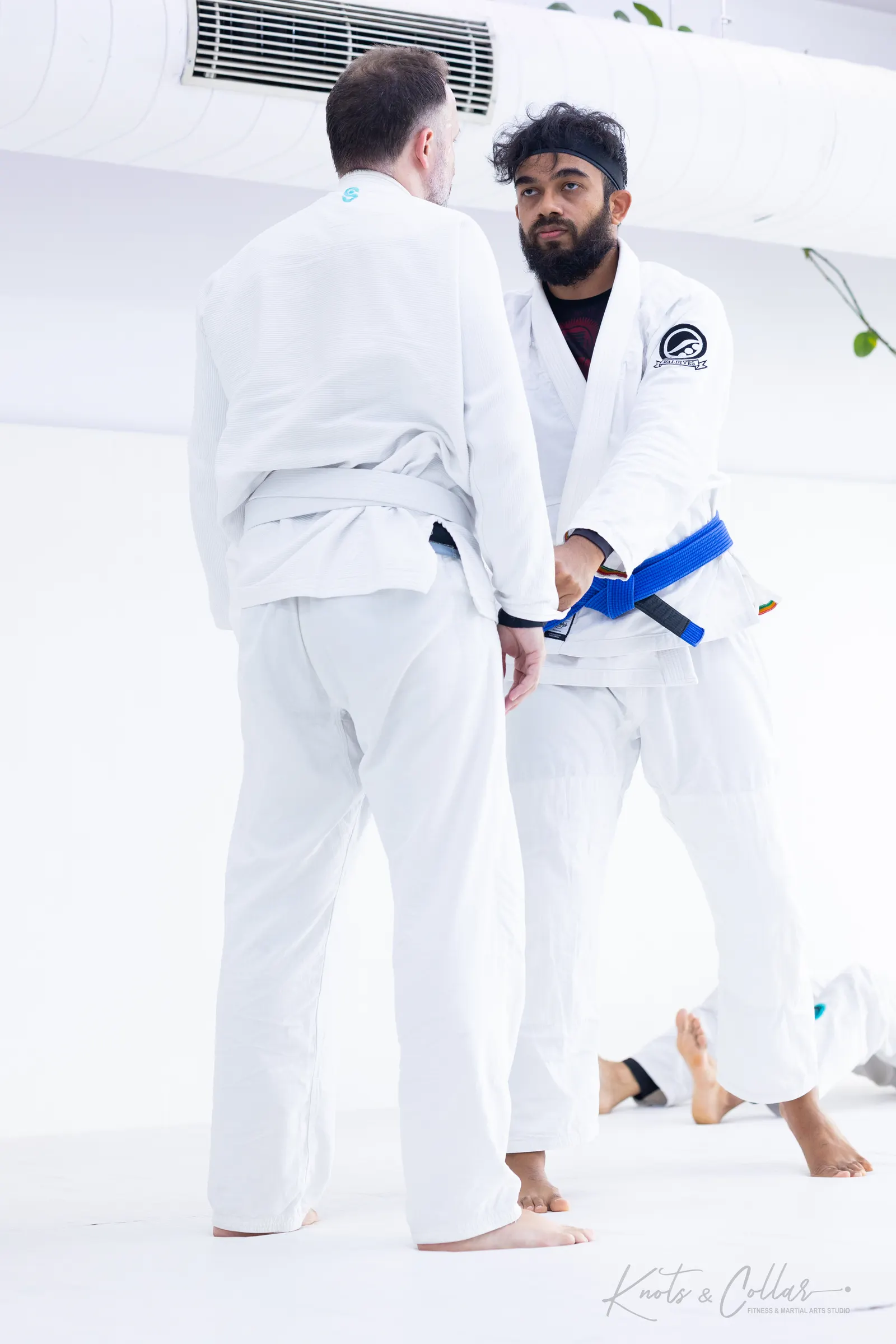 On the mat at Knots & Collar, the Brazilian Jiu-Jitsu studio in Defence Colony, New Delhi