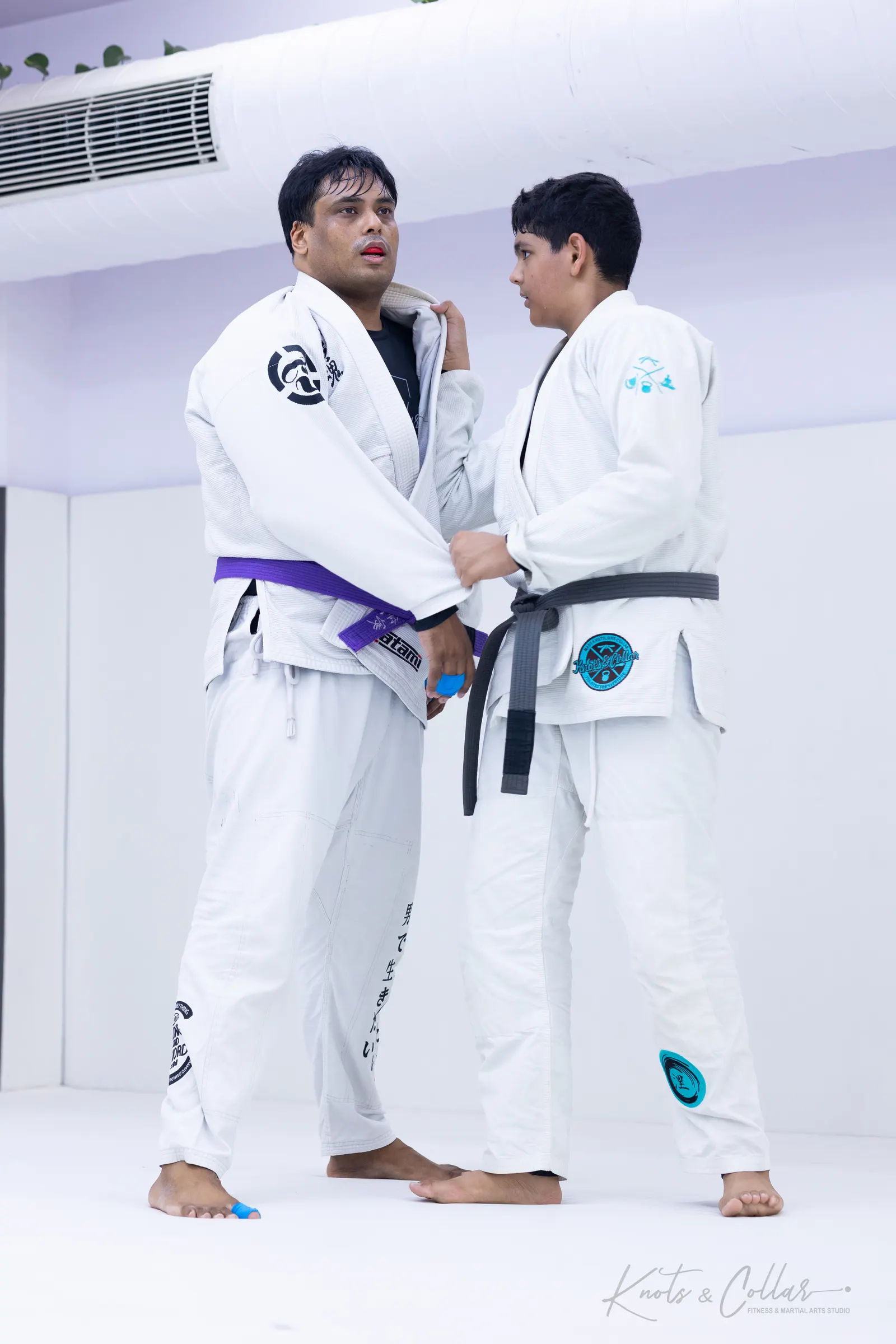 Brazilian Jiu-Jitsu training at Knots & Collar, Defence Colony, New Delhi