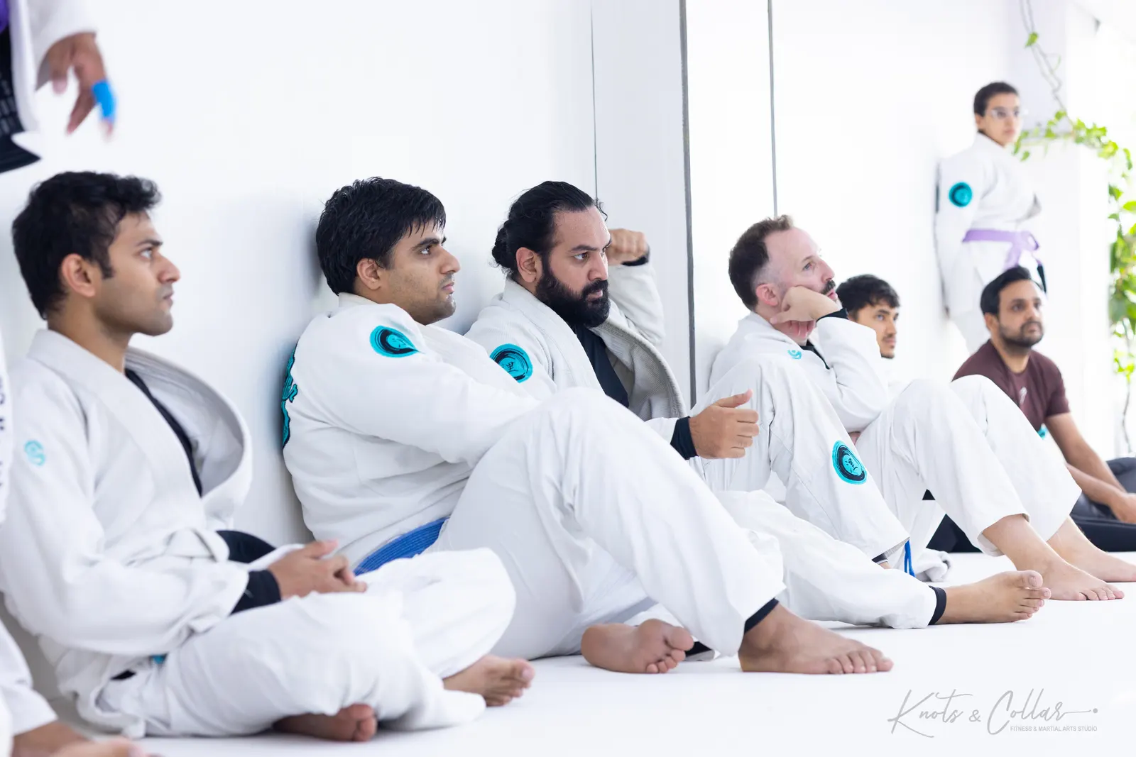 A Brazilian Jiu-Jitsu class at Knots & Collar, Defence Colony, New Delhi
