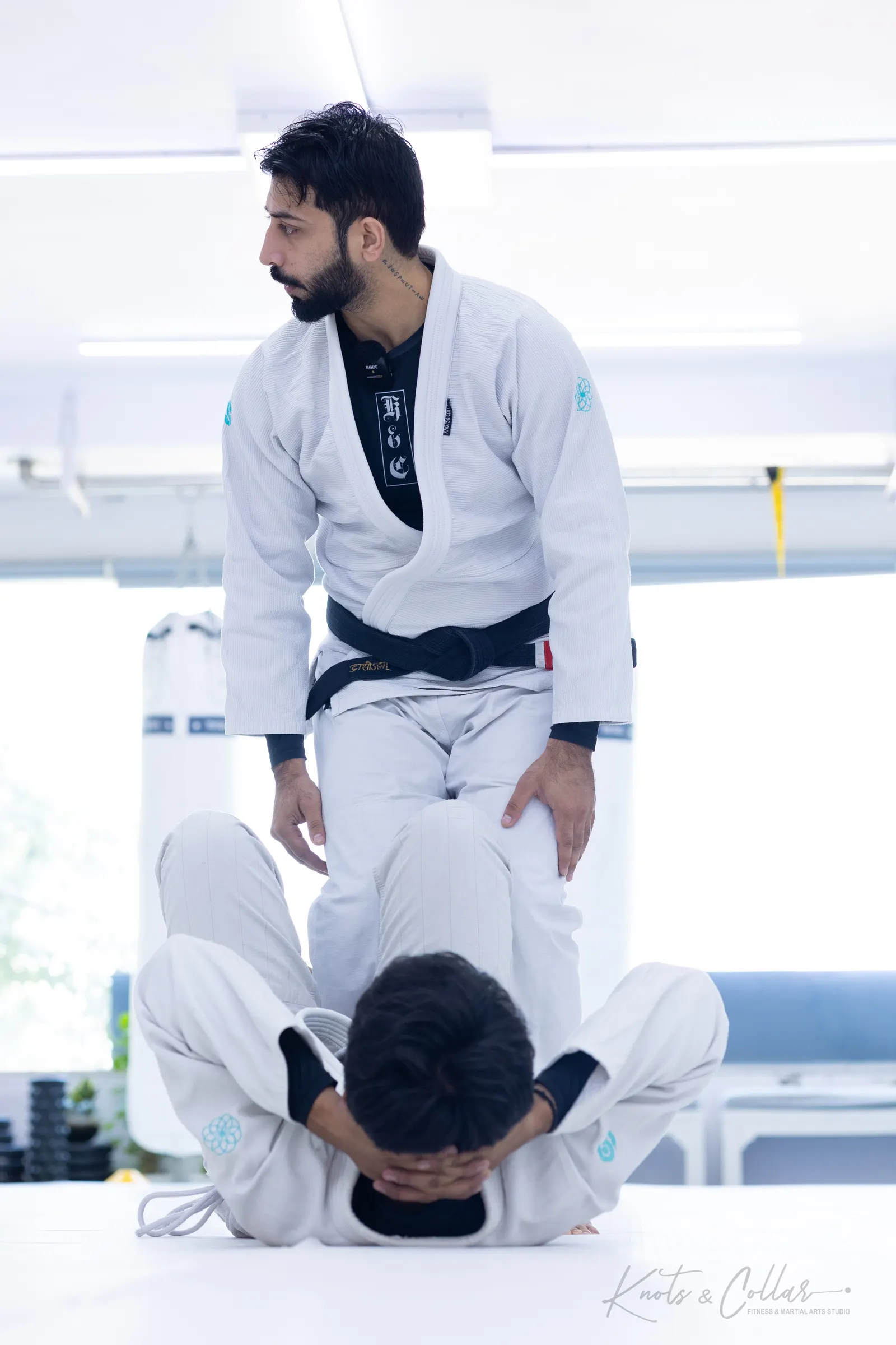 Brazilian Jiu-Jitsu training at Knots & Collar, Defence Colony, New Delhi