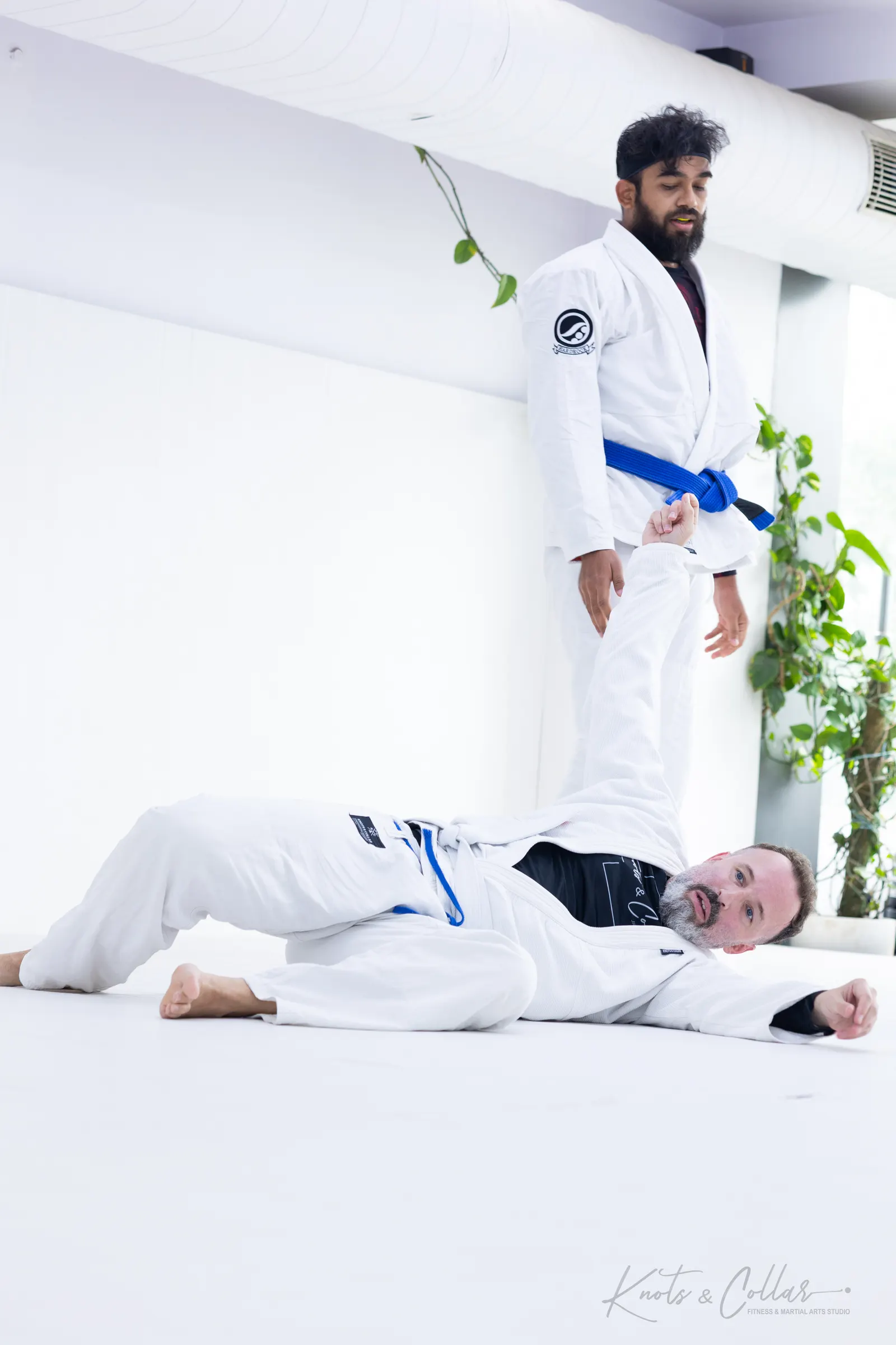Brazilian Jiu-Jitsu training at Knots & Collar, Defence Colony, New Delhi