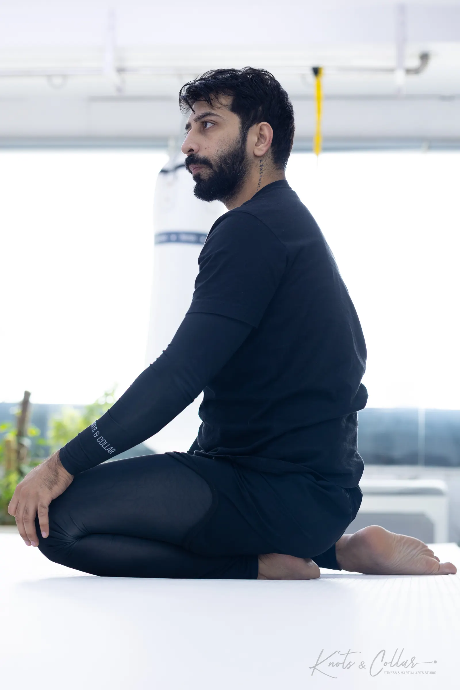 A Brazilian Jiu-Jitsu class at Knots & Collar, Defence Colony, New Delhi