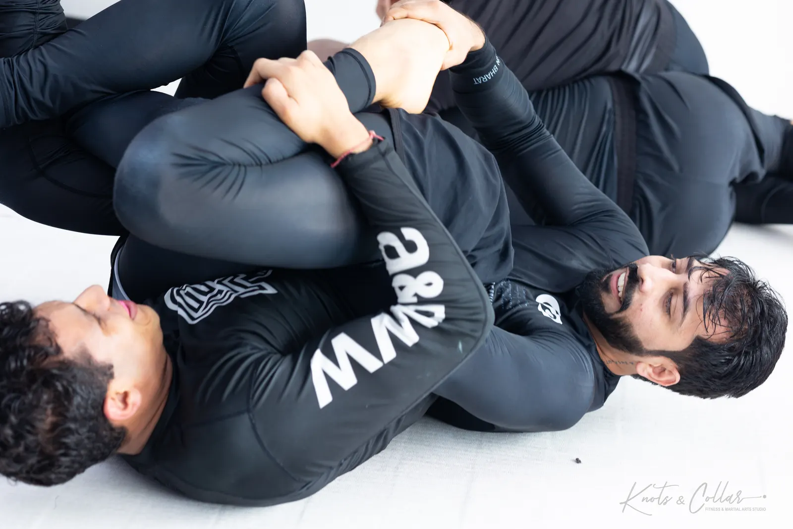 On the mat at Knots & Collar, the Brazilian Jiu-Jitsu studio in Defence Colony, New Delhi