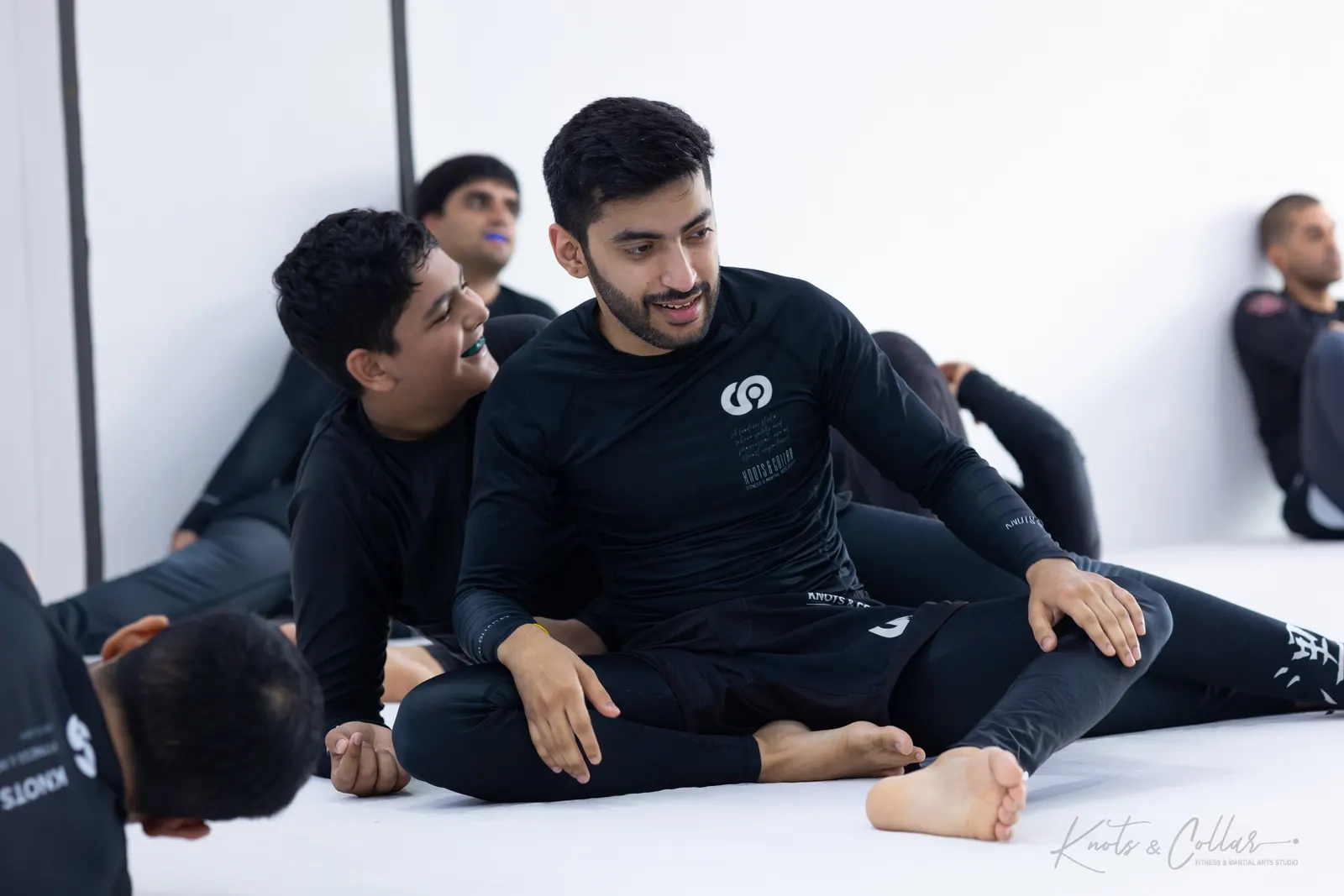 A Brazilian Jiu-Jitsu class at Knots & Collar, Defence Colony, New Delhi